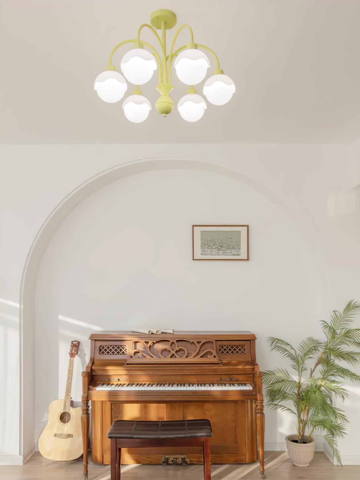 Creamy Lychee Matcha Chandelier - Blowlighting