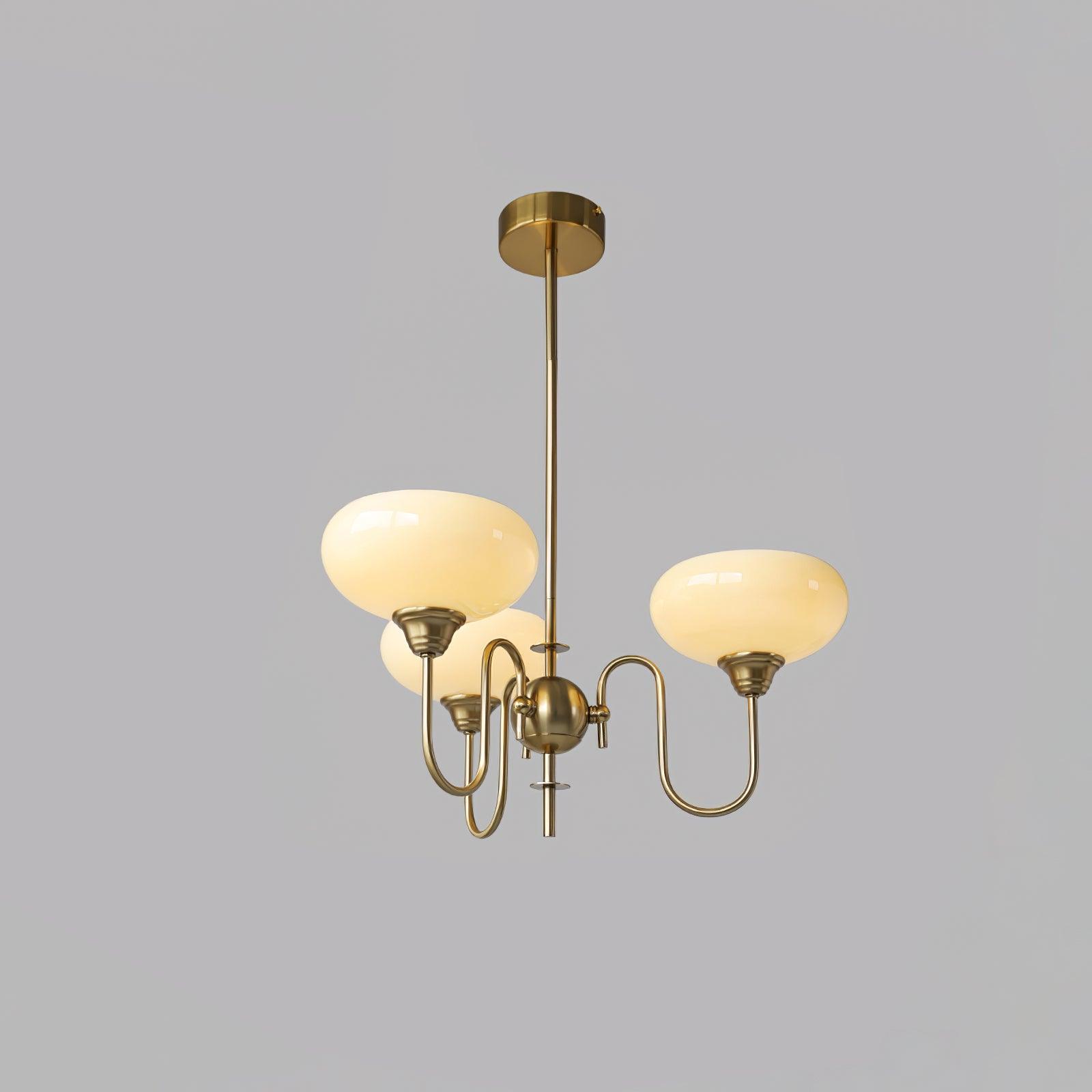 Creamy Persimmon Chandelier - Blowlighting