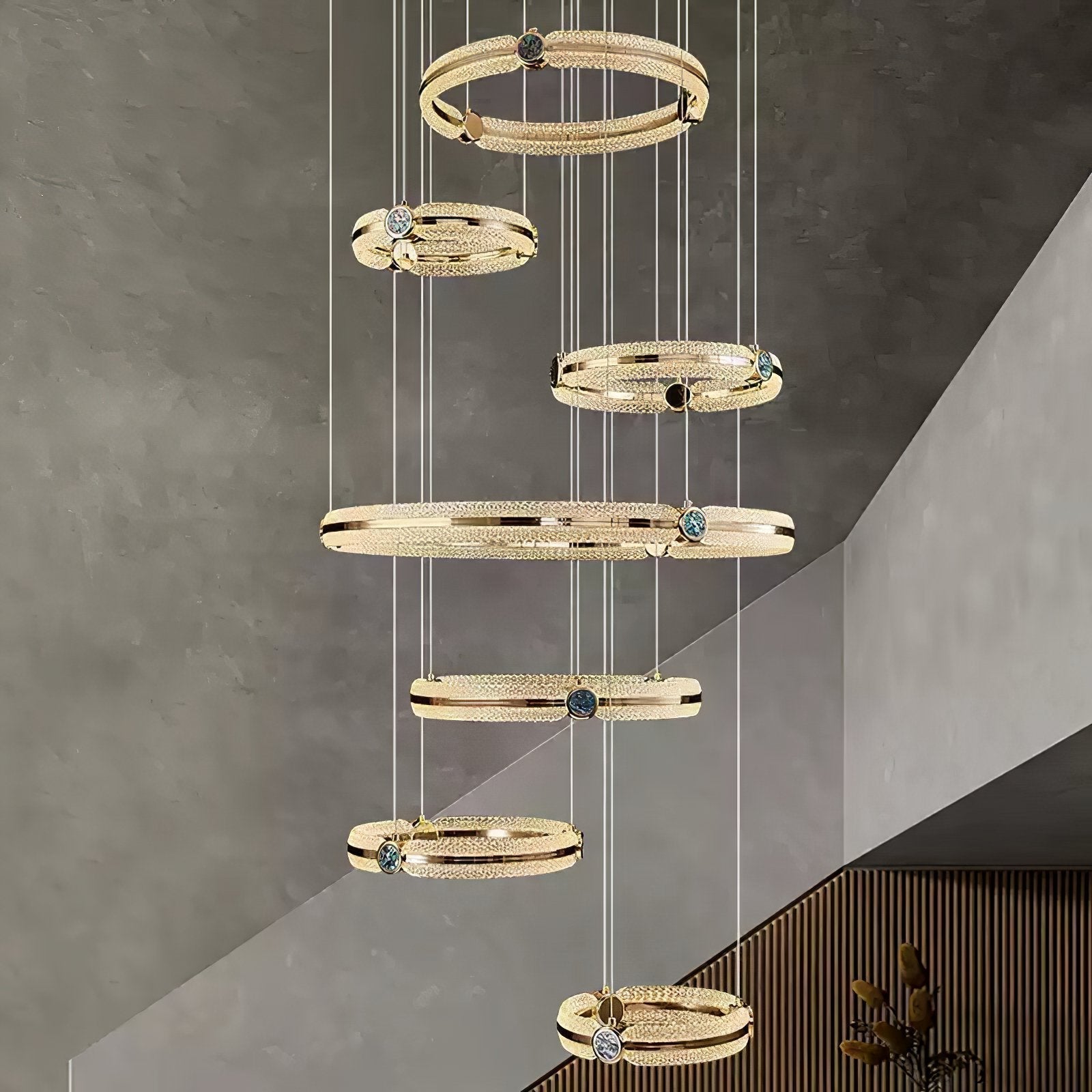 Aurora Chandelier Creative Ring - Blowlighting