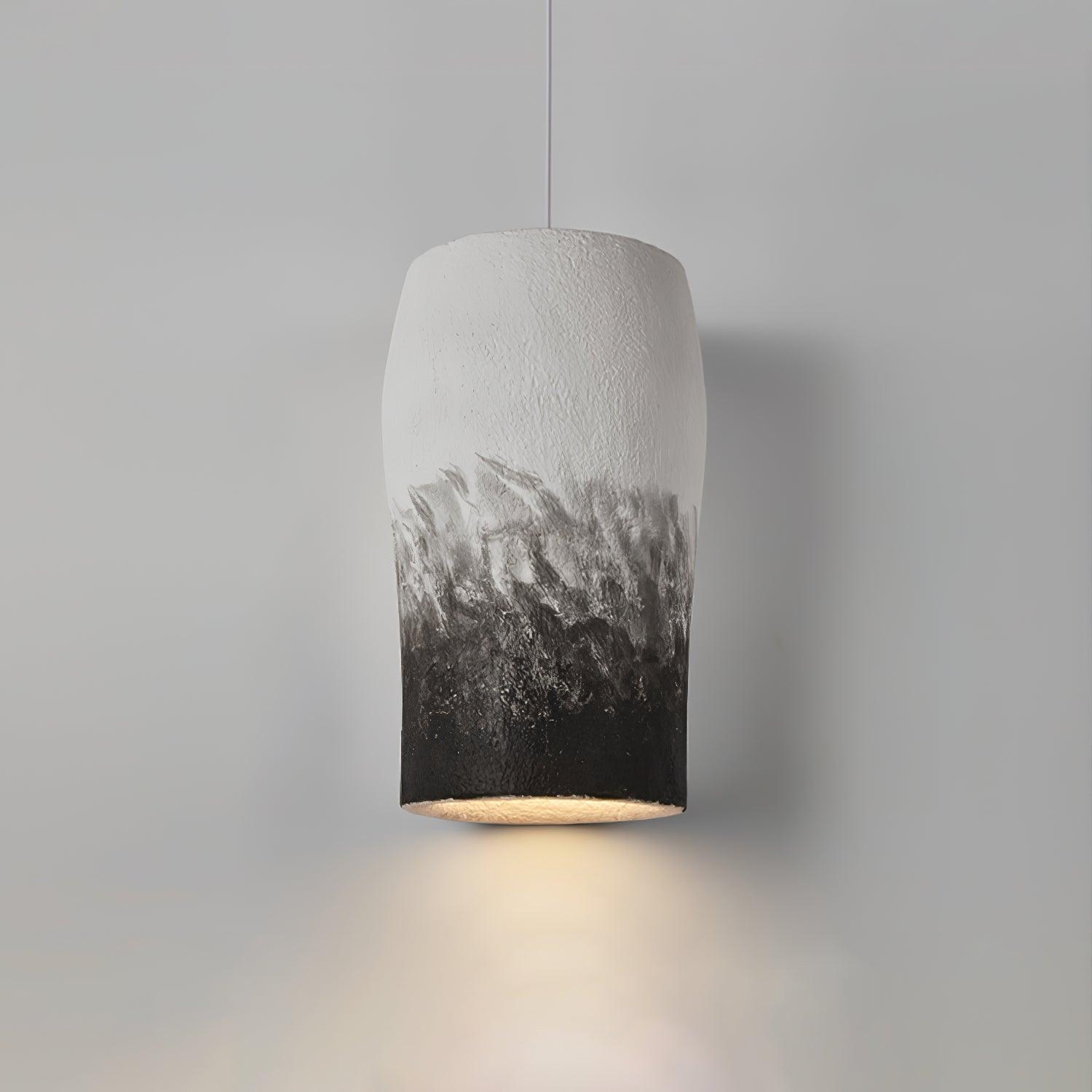 Ceraeion Modern Minimalist Crust Thin Metal Pendant Lamp - Blowlighting