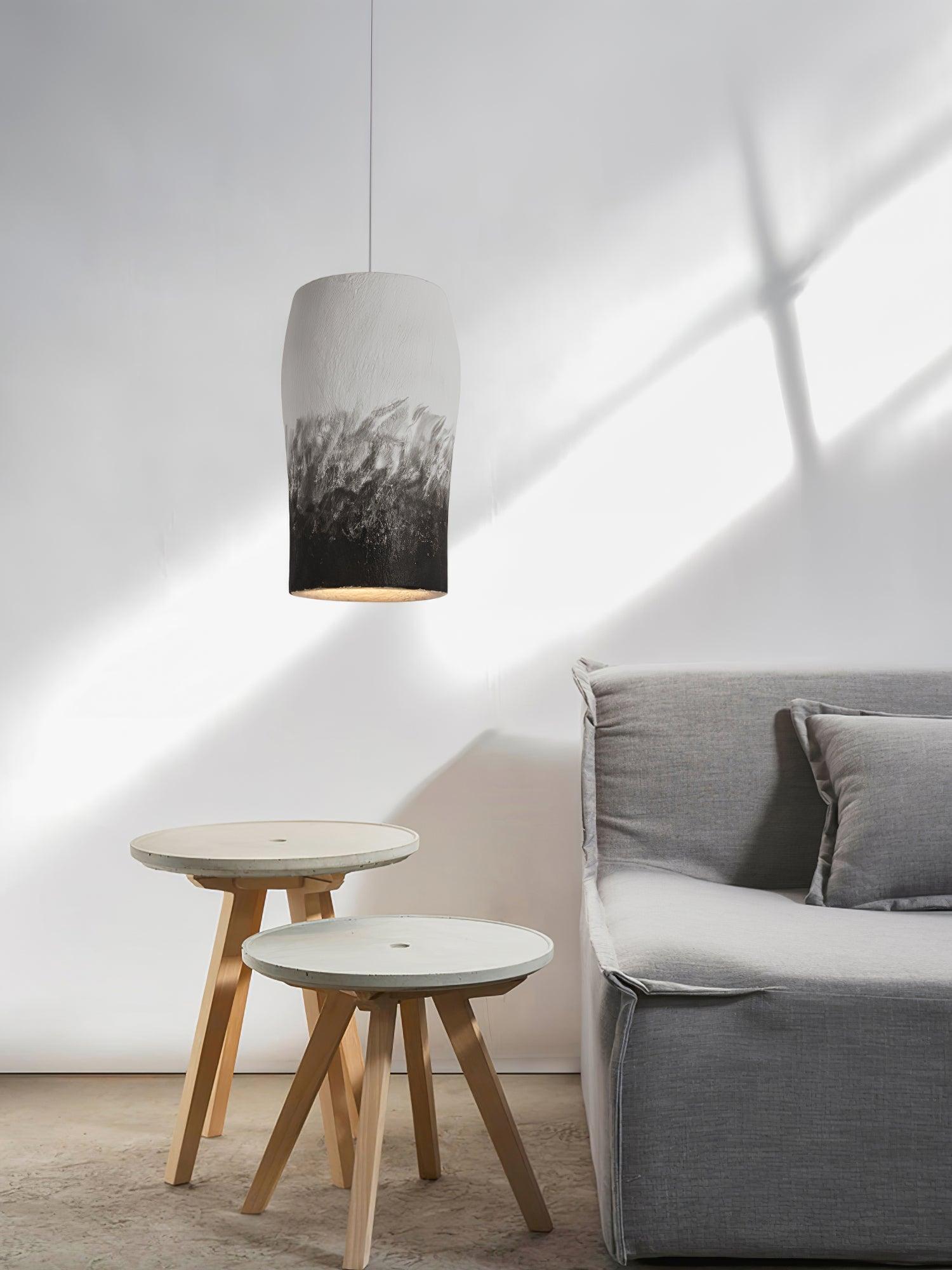 Ceraeion Modern Minimalist Crust Thin Metal Pendant Lamp - Blowlighting