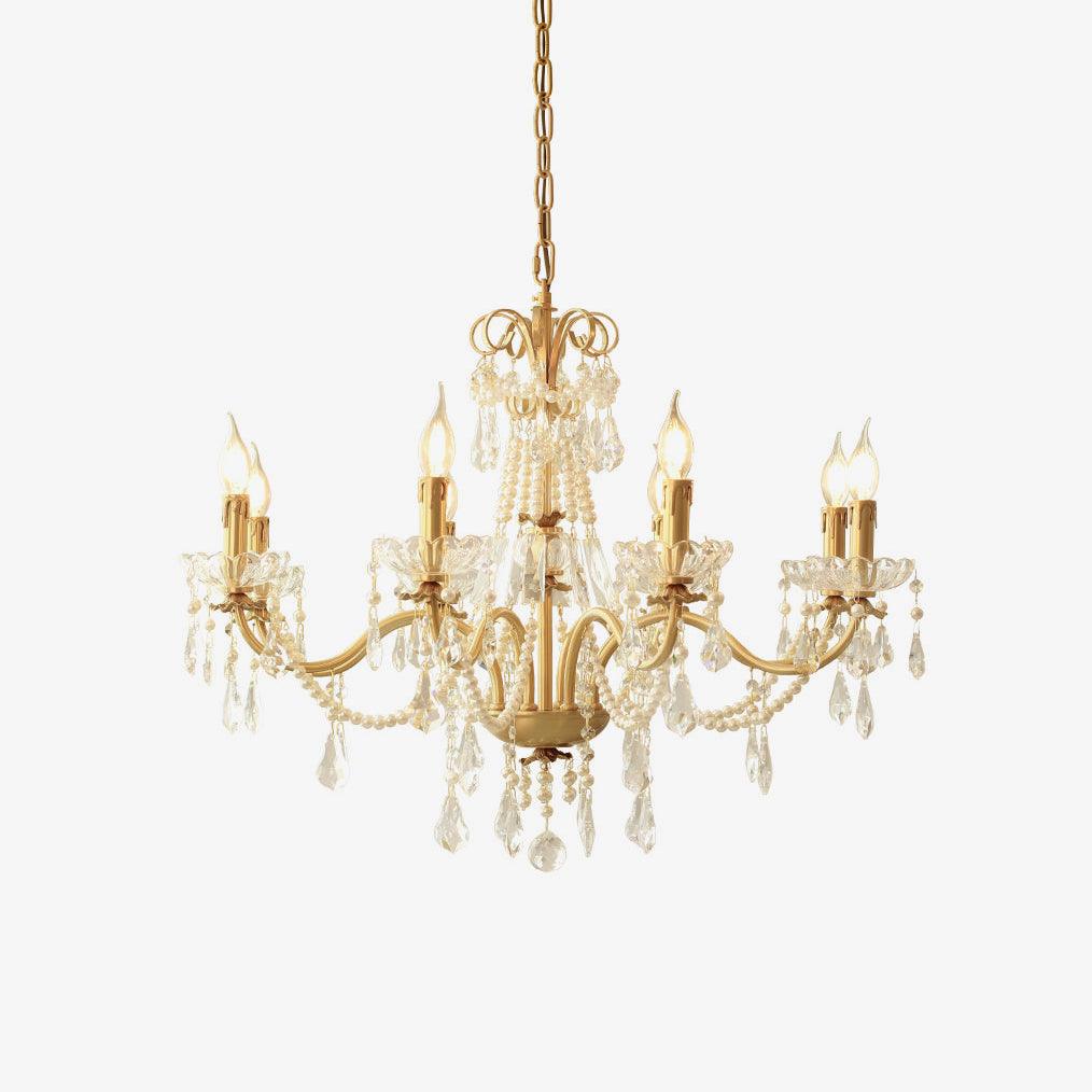 Crystal Pearl Chandelier - Blowlighting