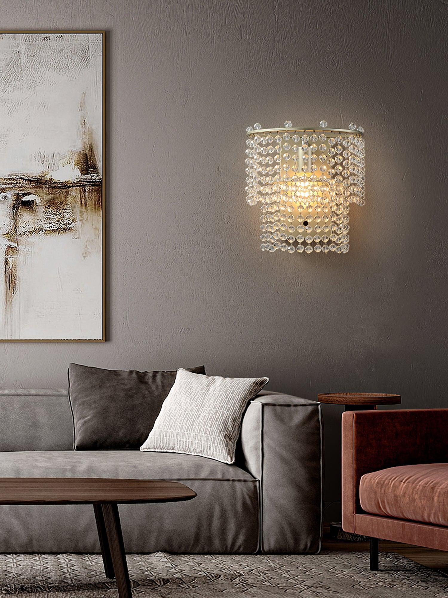 Crystal Waterfall Wall Light - Blowlighting