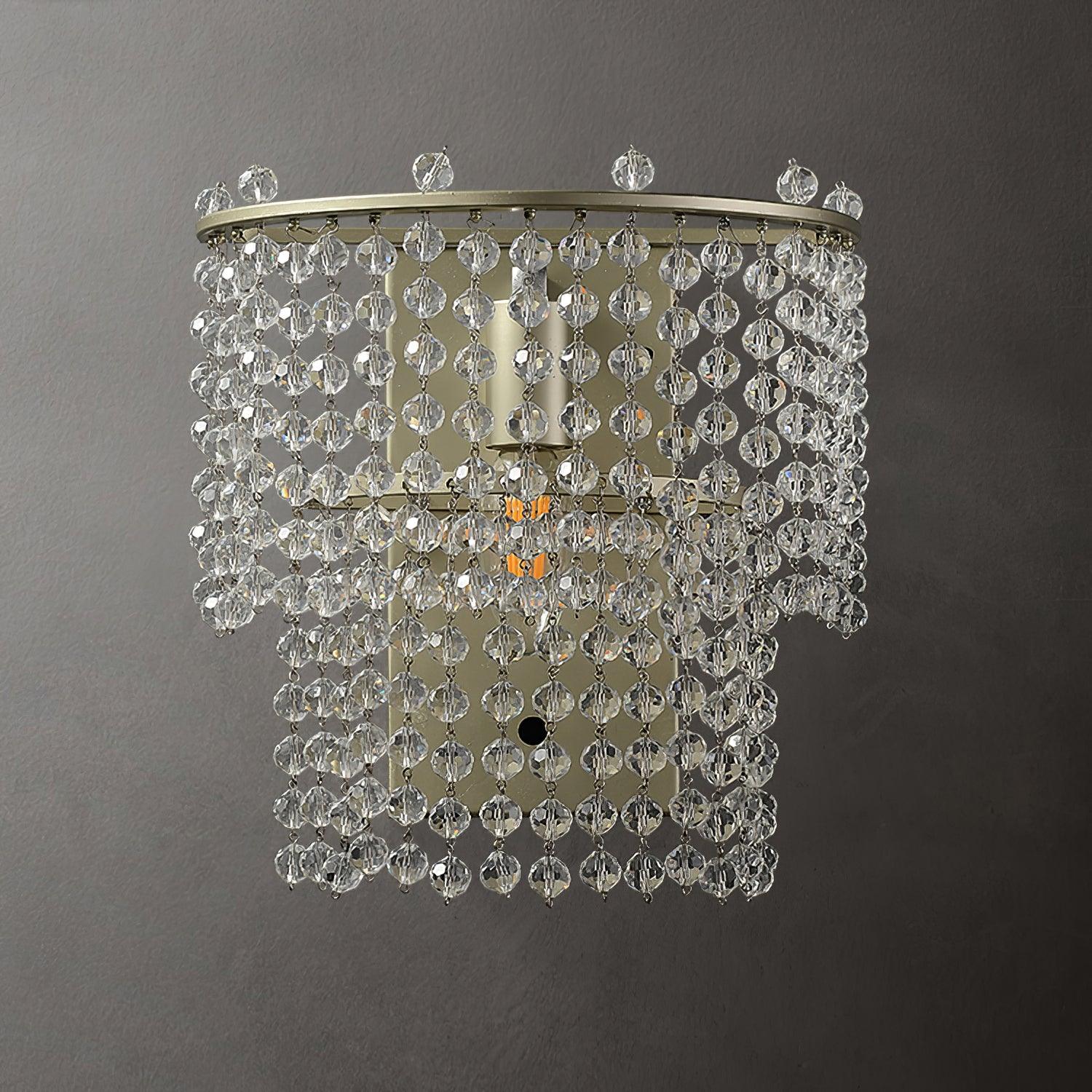 Crystal Waterfall Wall Light - Blowlighting