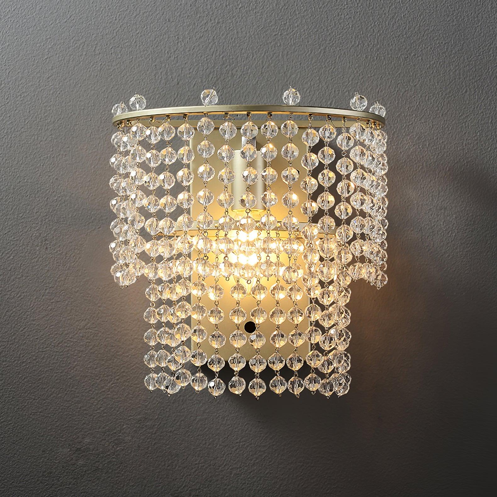 Crystal Waterfall Wall Light - Blowlighting