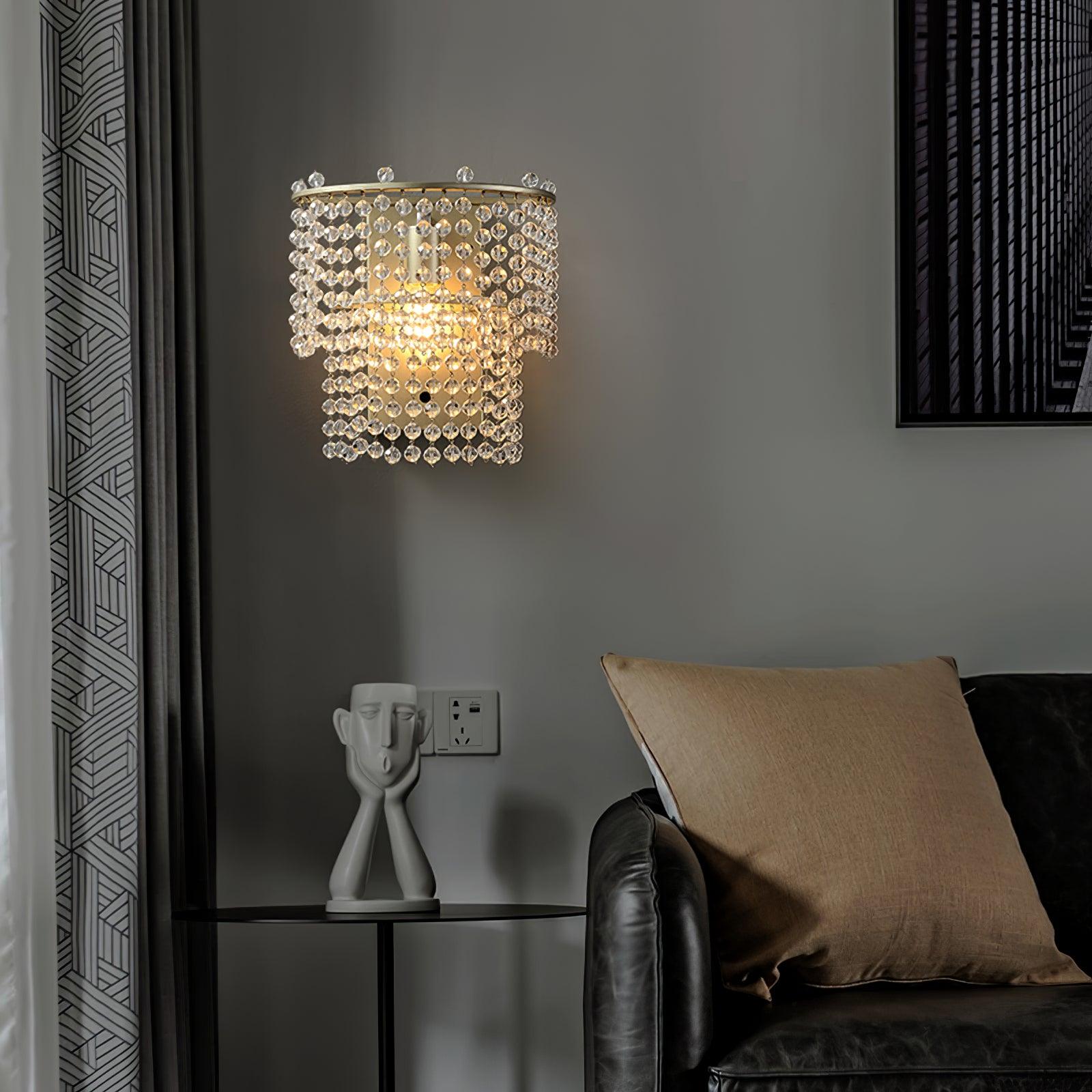 Crystal Waterfall Wall Light - Blowlighting