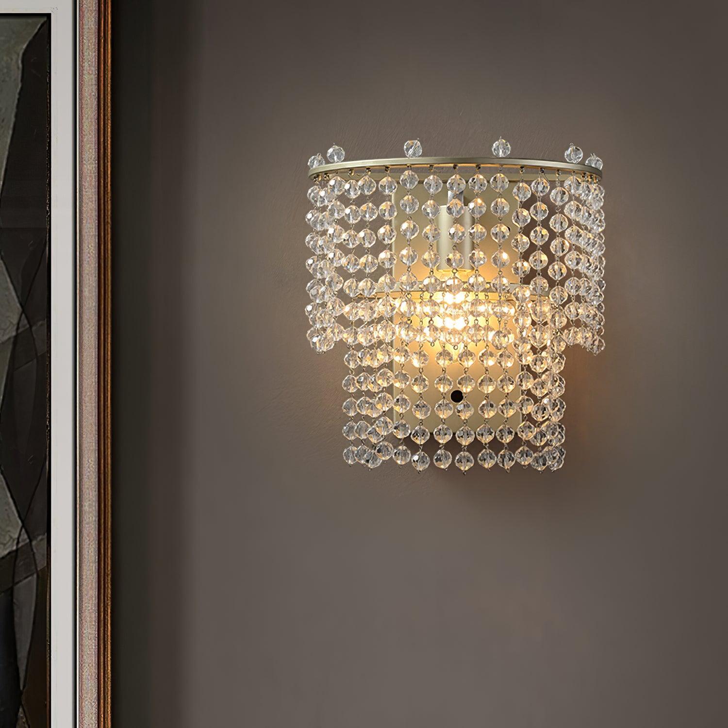 Crystal Waterfall Wall Light - Blowlighting