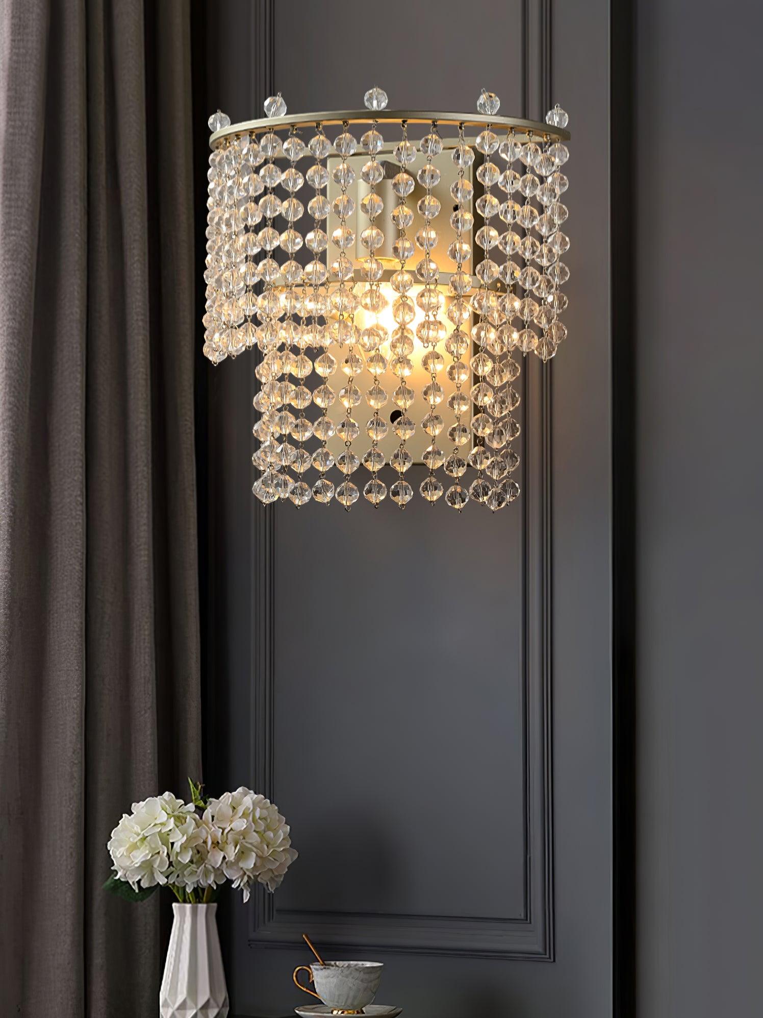 Crystal Waterfall Wall Light - Blowlighting
