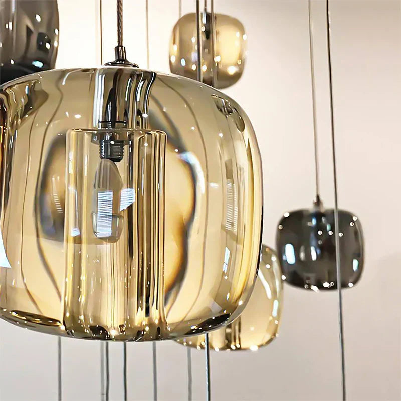 Cubie Chandelier - Blowlighting