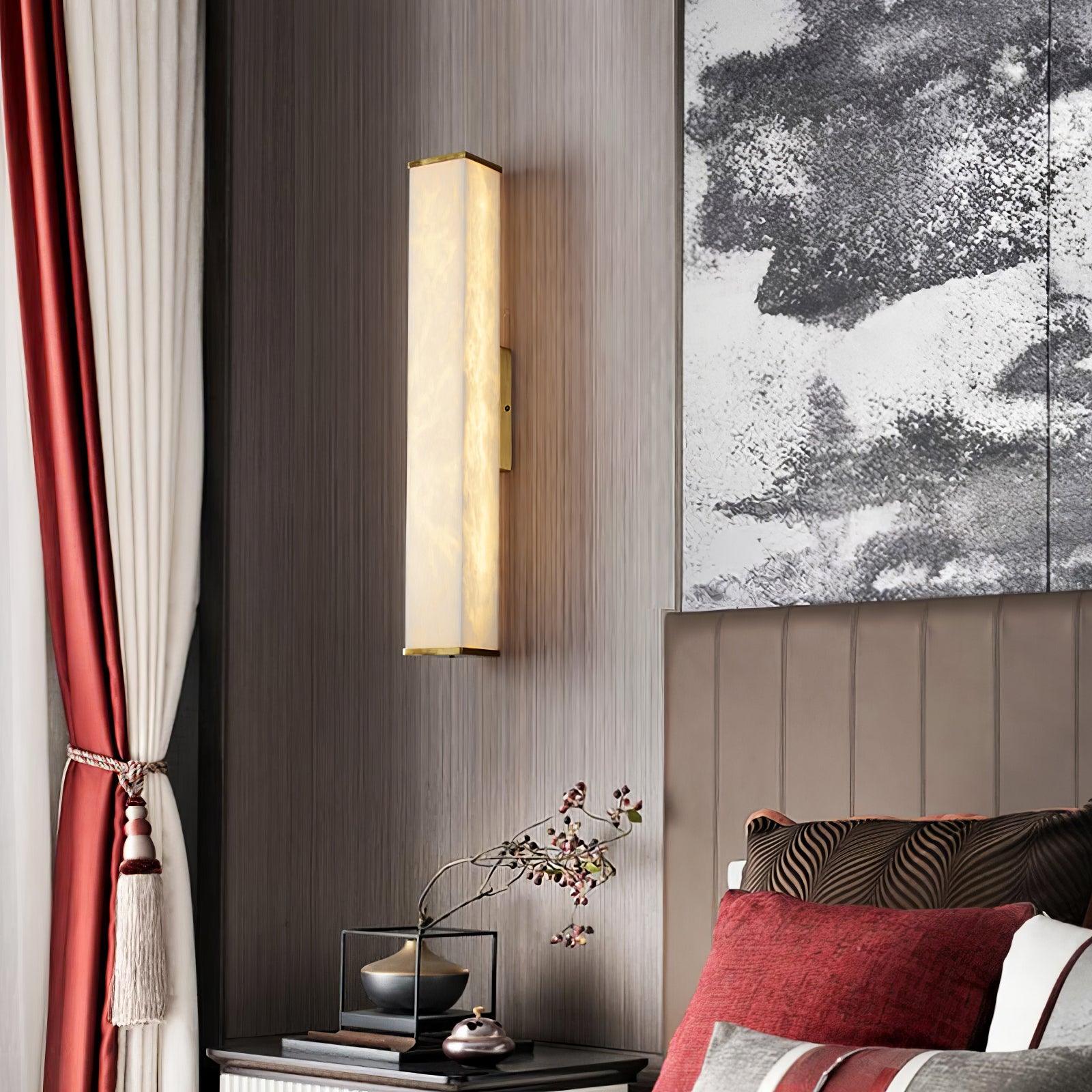 Vithaira Alabaster Linear Wall Lamp - Neutralighting