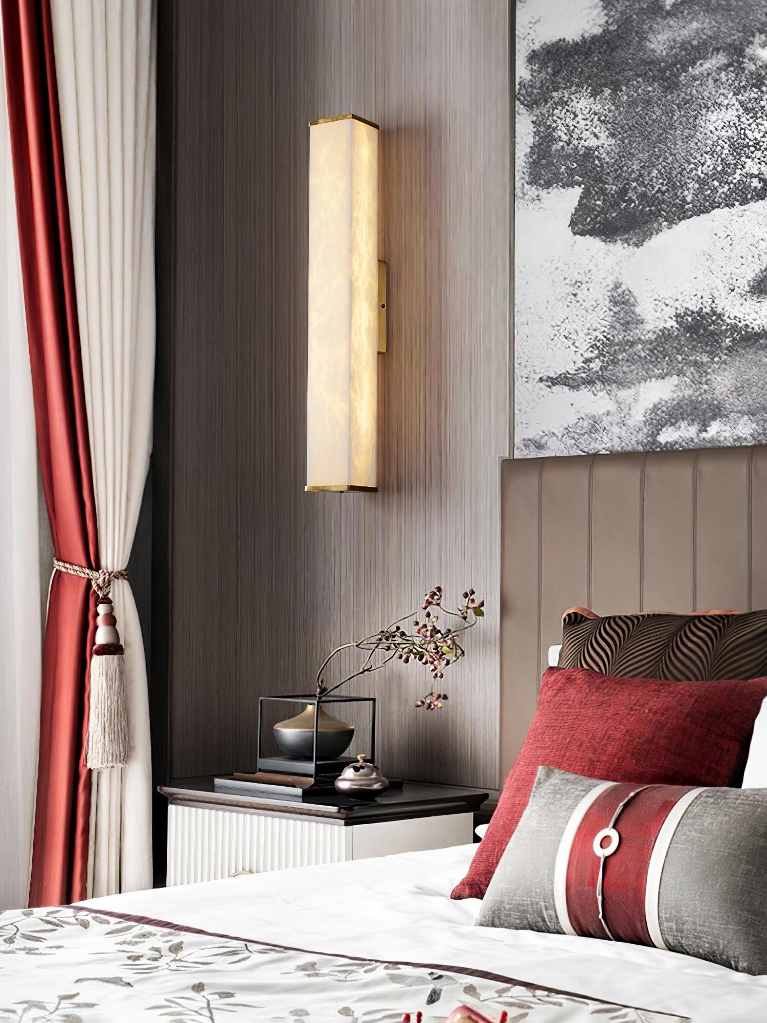 Vithaira Alabaster Linear Wall Lamp - Neutralighting