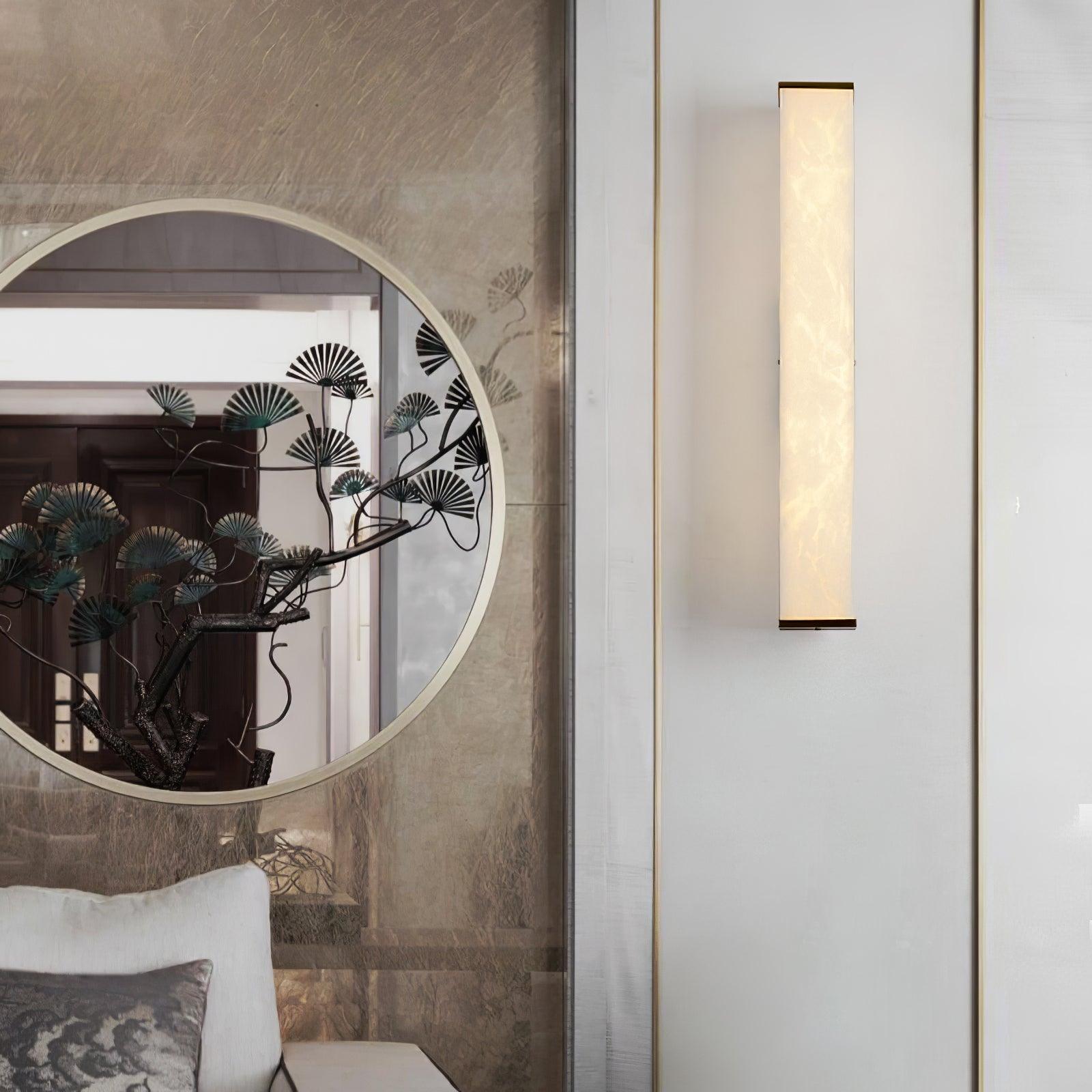 Vithaira Alabaster Linear Wall Lamp - Neutralighting