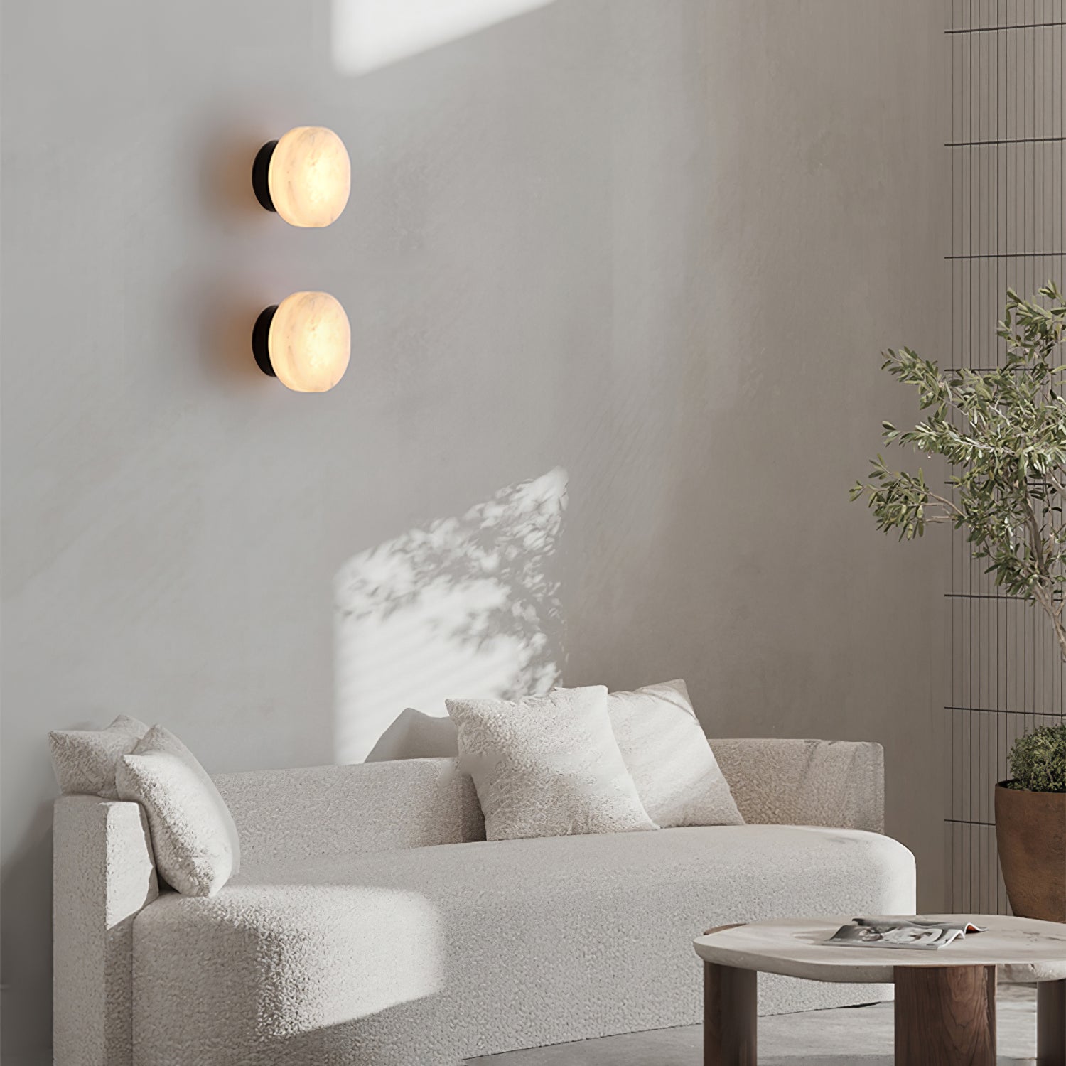 Olzorira Alabaster Wall Light - Neutralighting
