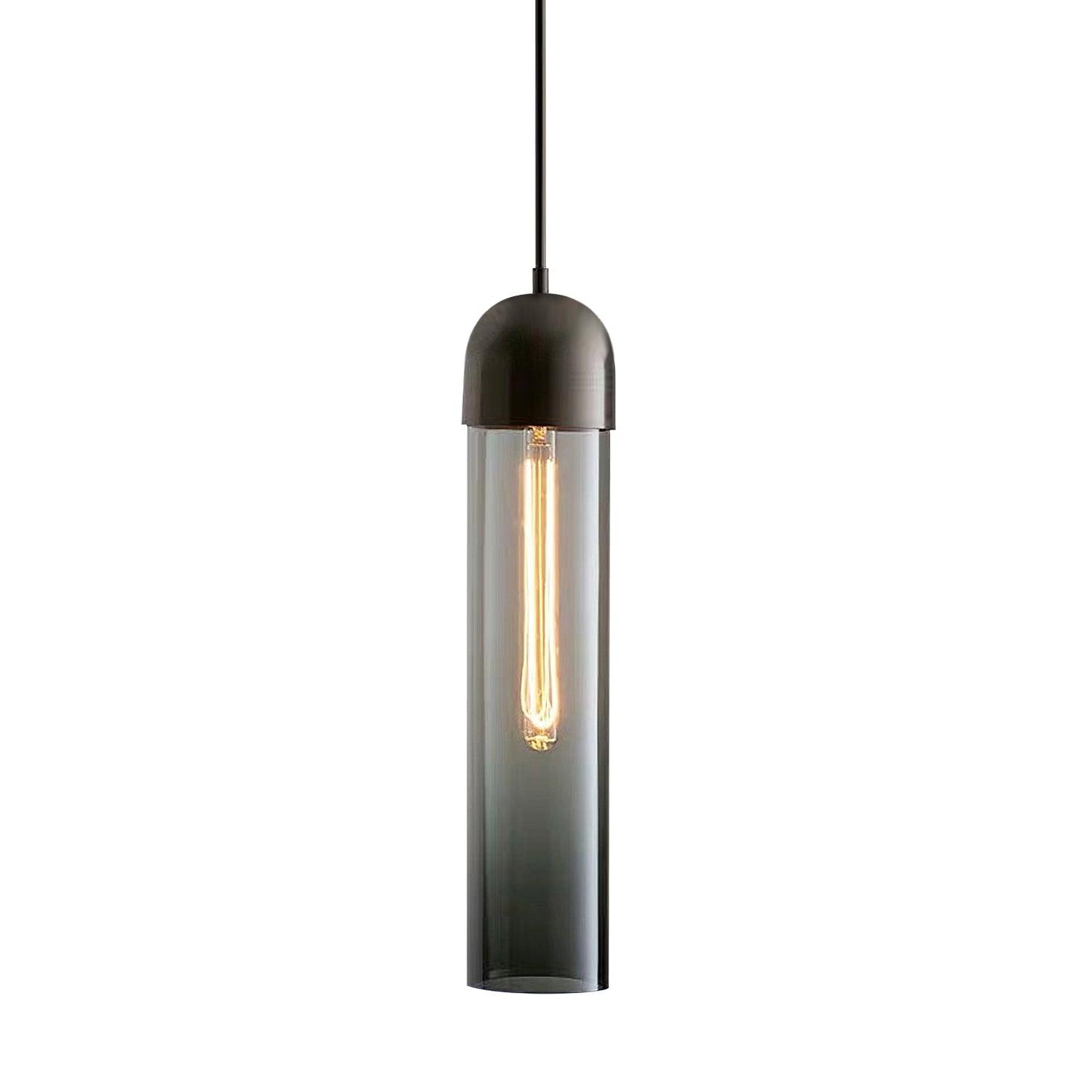 Glass Cylindrical Shape Pendant Light - Blowlighting
