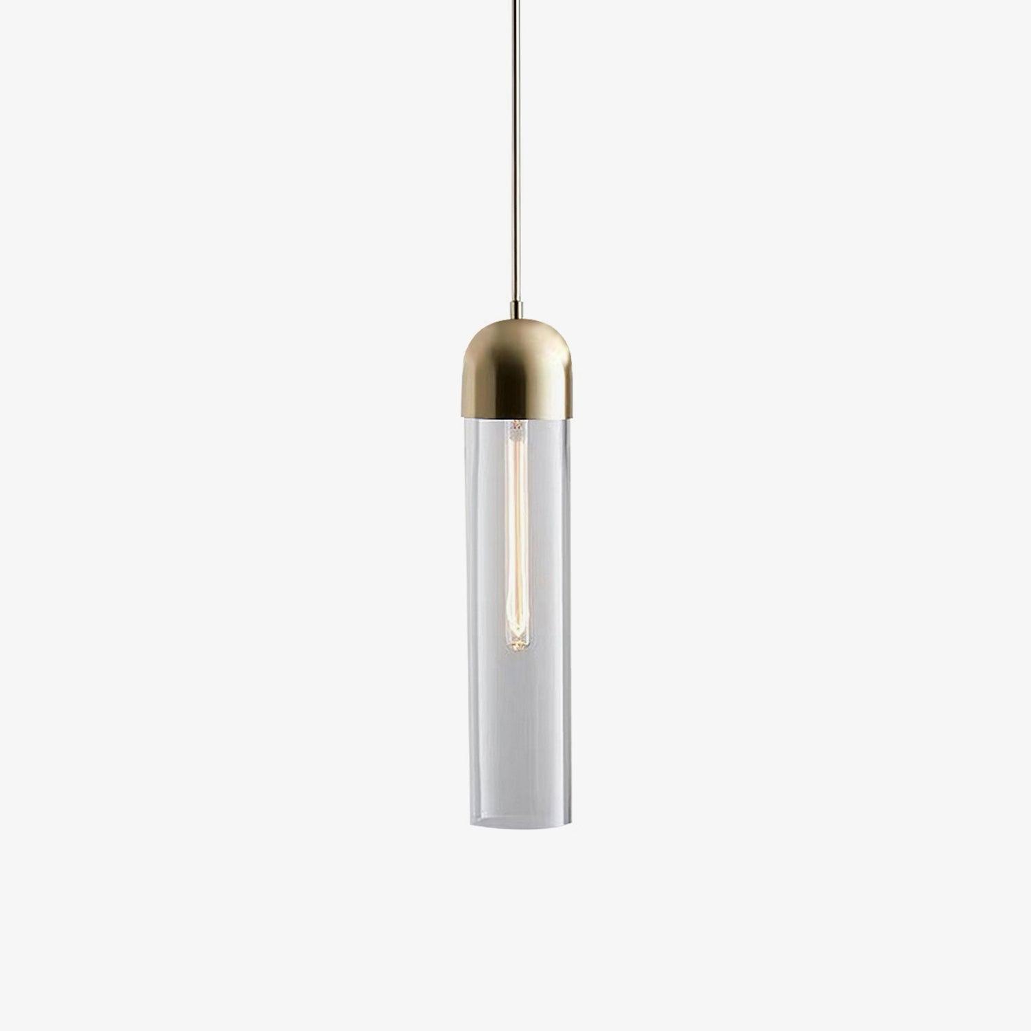 Glass Cylindrical Shape Pendant Light - Blowlighting