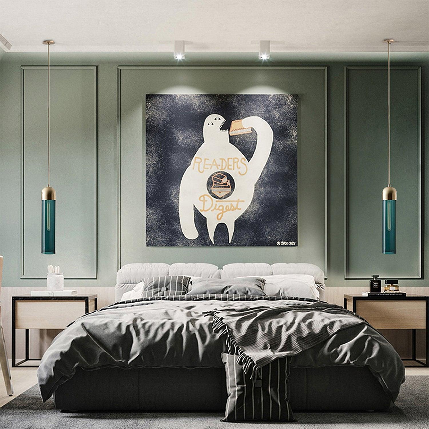 Glass Cylindrical Shape Pendant Light - Blowlighting