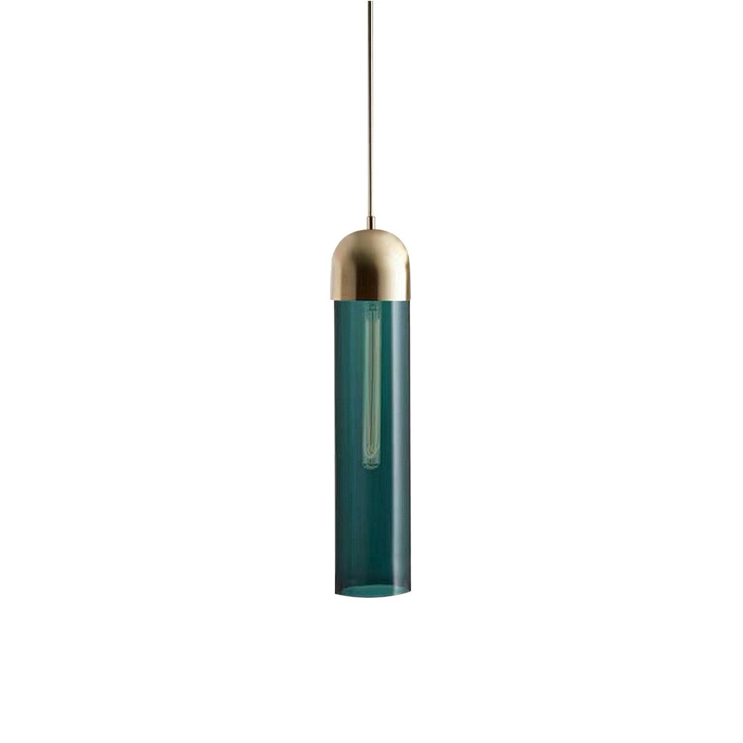Glass Cylindrical Shape Pendant Light - Blowlighting
