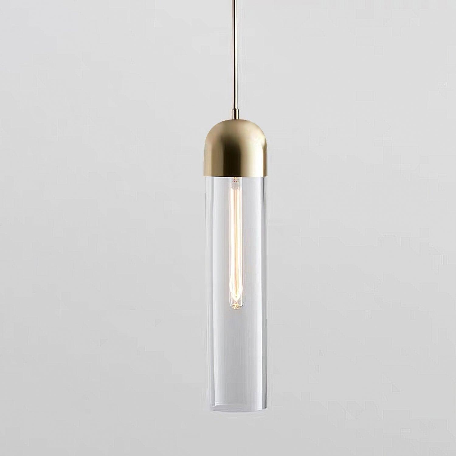 Glass Cylindrical Shape Pendant Light - Blowlighting