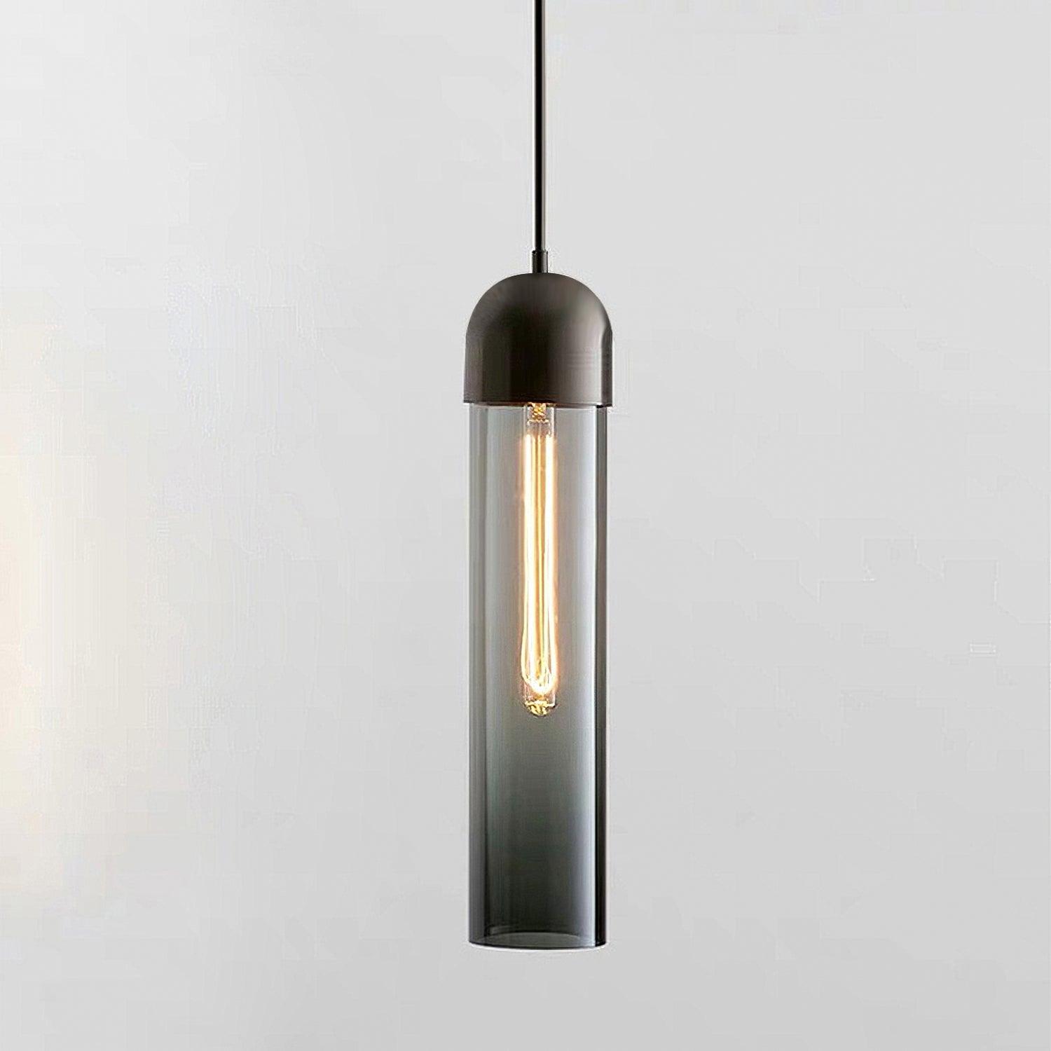 Glass Cylindrical Shape Pendant Light - Blowlighting
