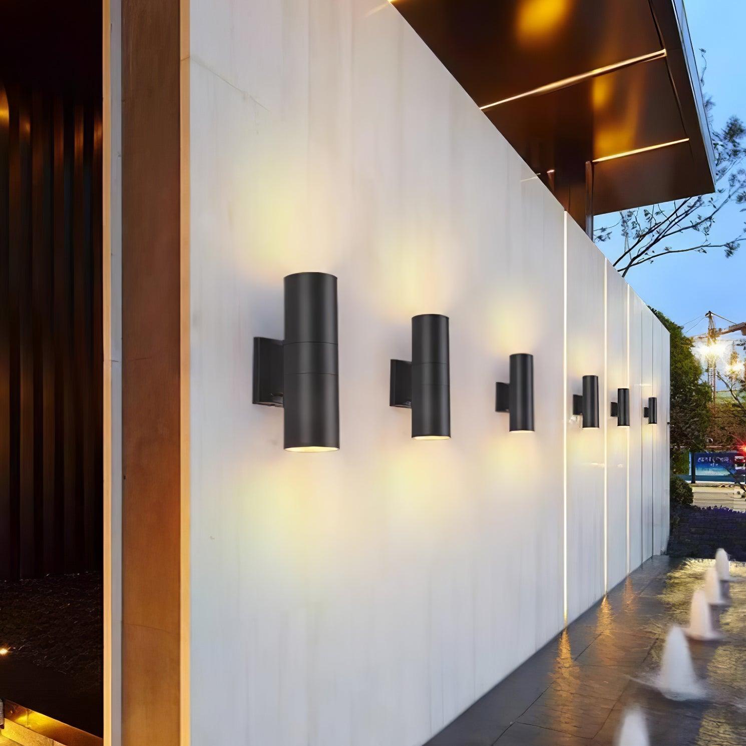 Cylindrical Outdoor Wall Light - Blowlighting