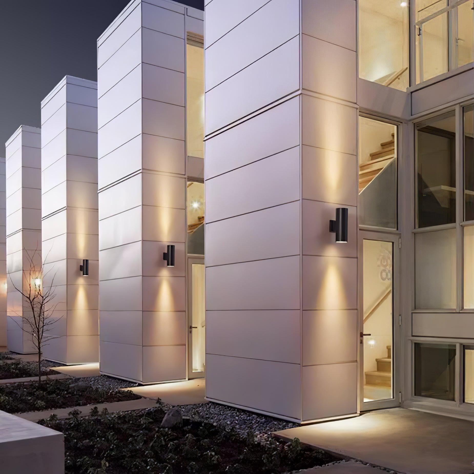 Cylindrical Outdoor Wall Light - Blowlighting