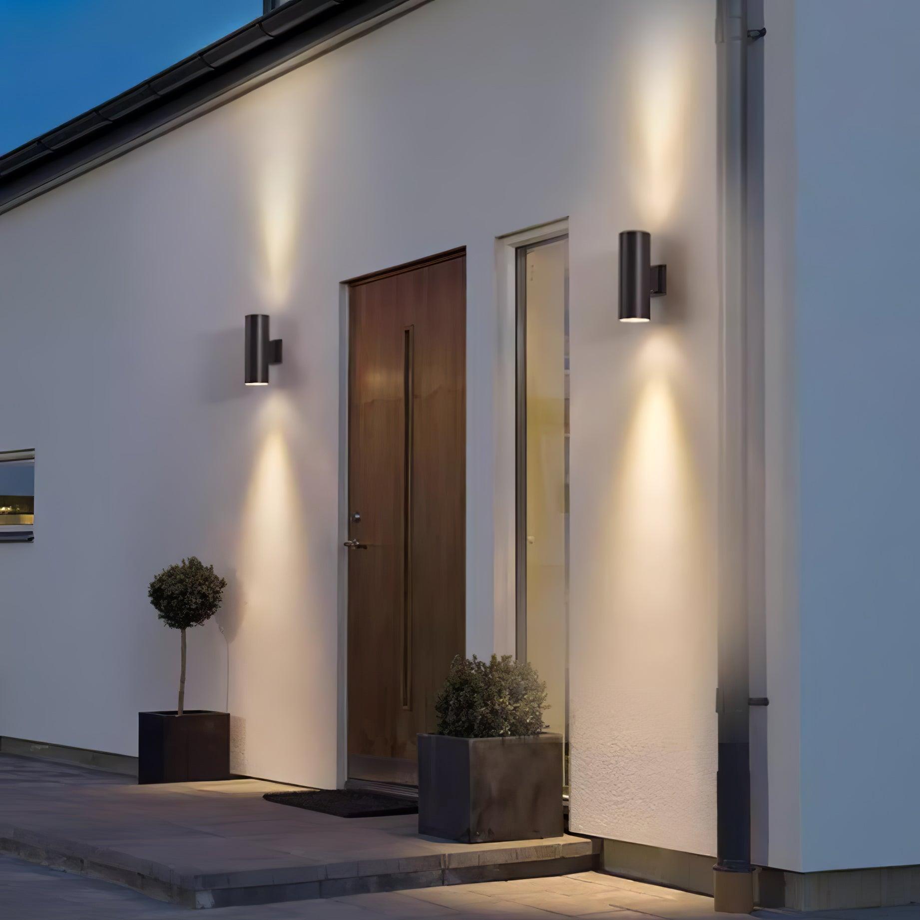 Cylindrical Outdoor Wall Light - Blowlighting