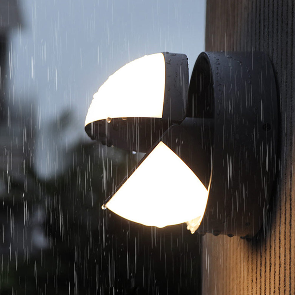 Ray Moderno Geometria Ruotabile Applique da Esterno Balcone