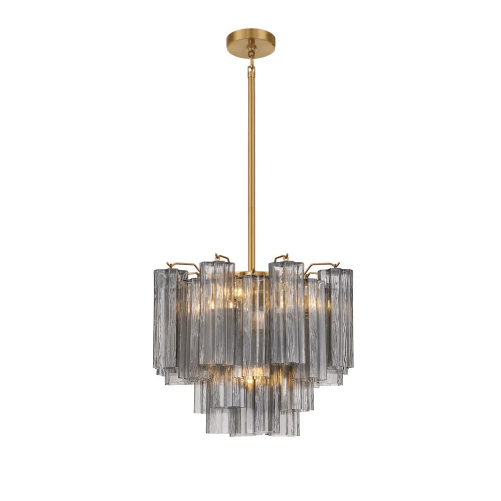 Lustra Lux Lampadario Moderno in Vetro di Murano