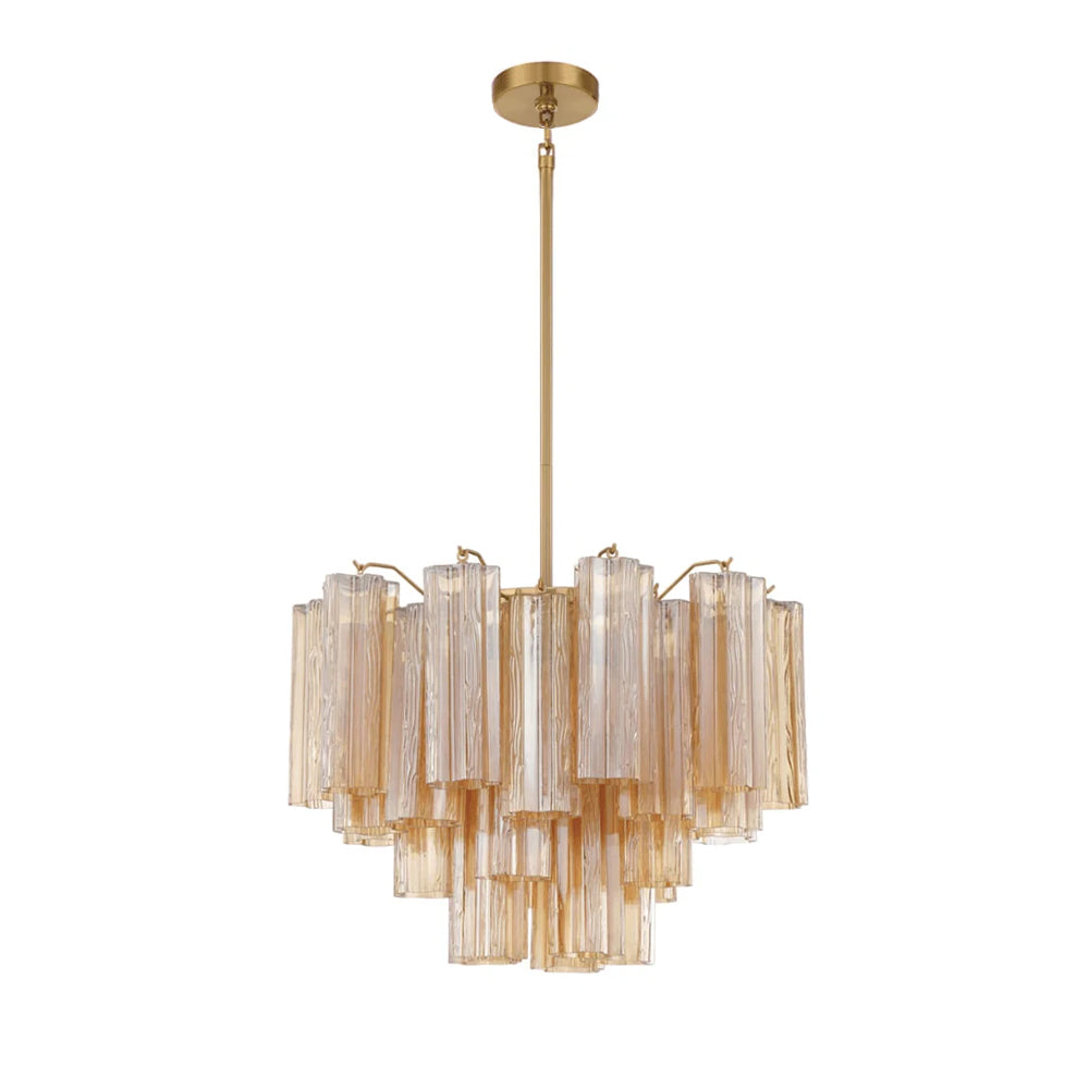 Lustra Lux Lampadario Moderno in Vetro di Murano