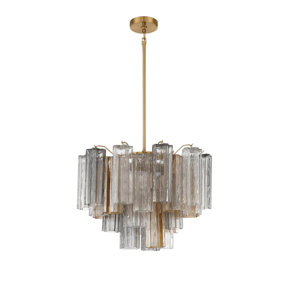 Lustra Lux Lampadario Moderno in Vetro di Murano