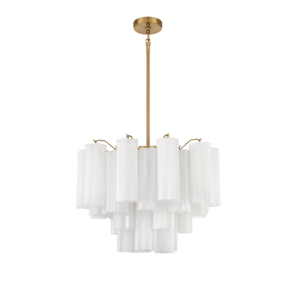 Lustra Lux Lampadario Moderno in Vetro di Murano