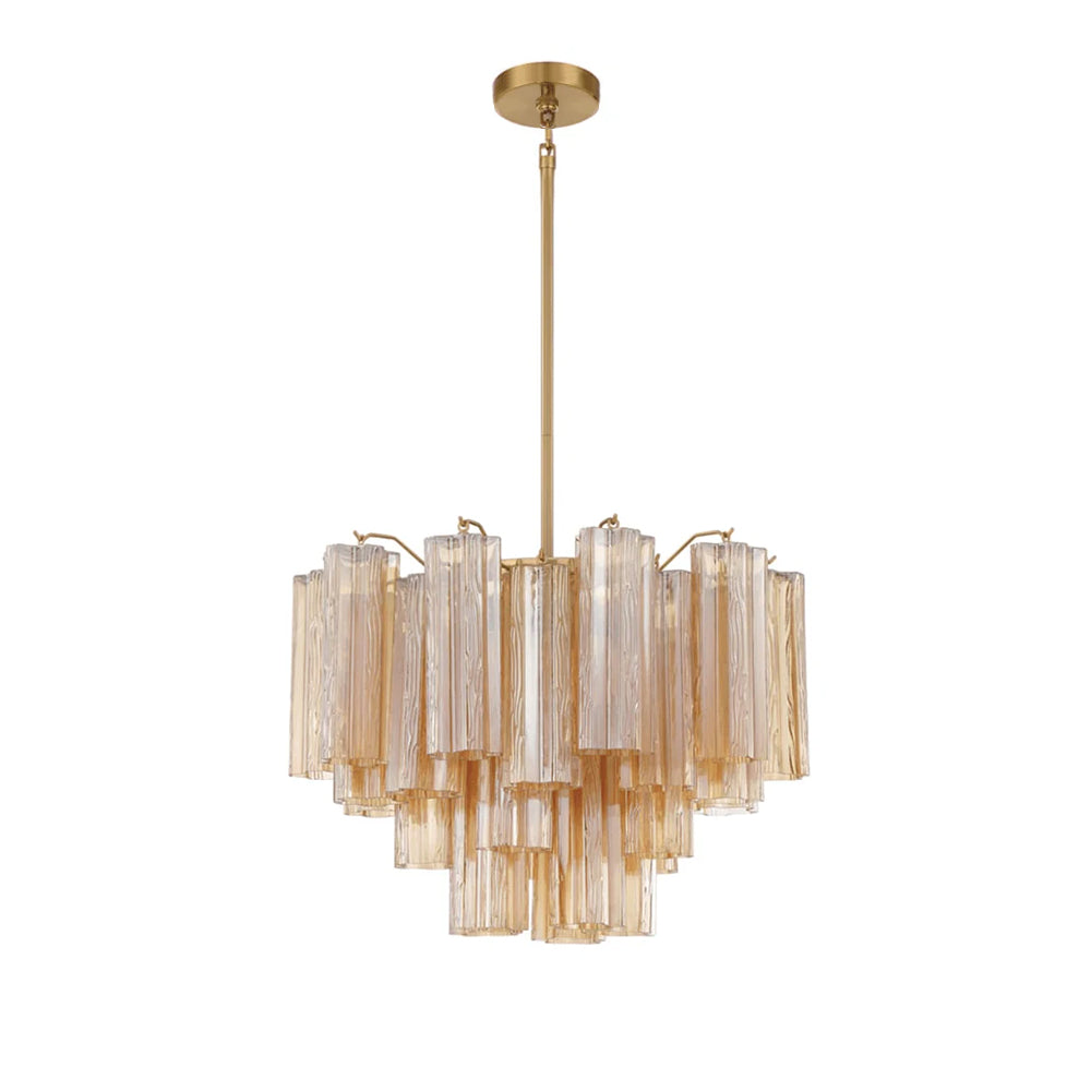Lustra Lux Lampadario Moderno in Vetro di Murano