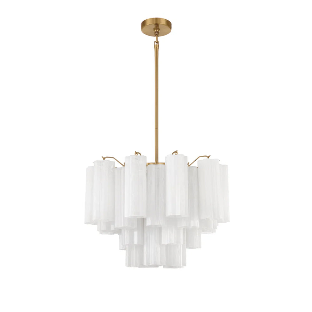 Lustra Lux Lampadario Moderno in Vetro di Murano