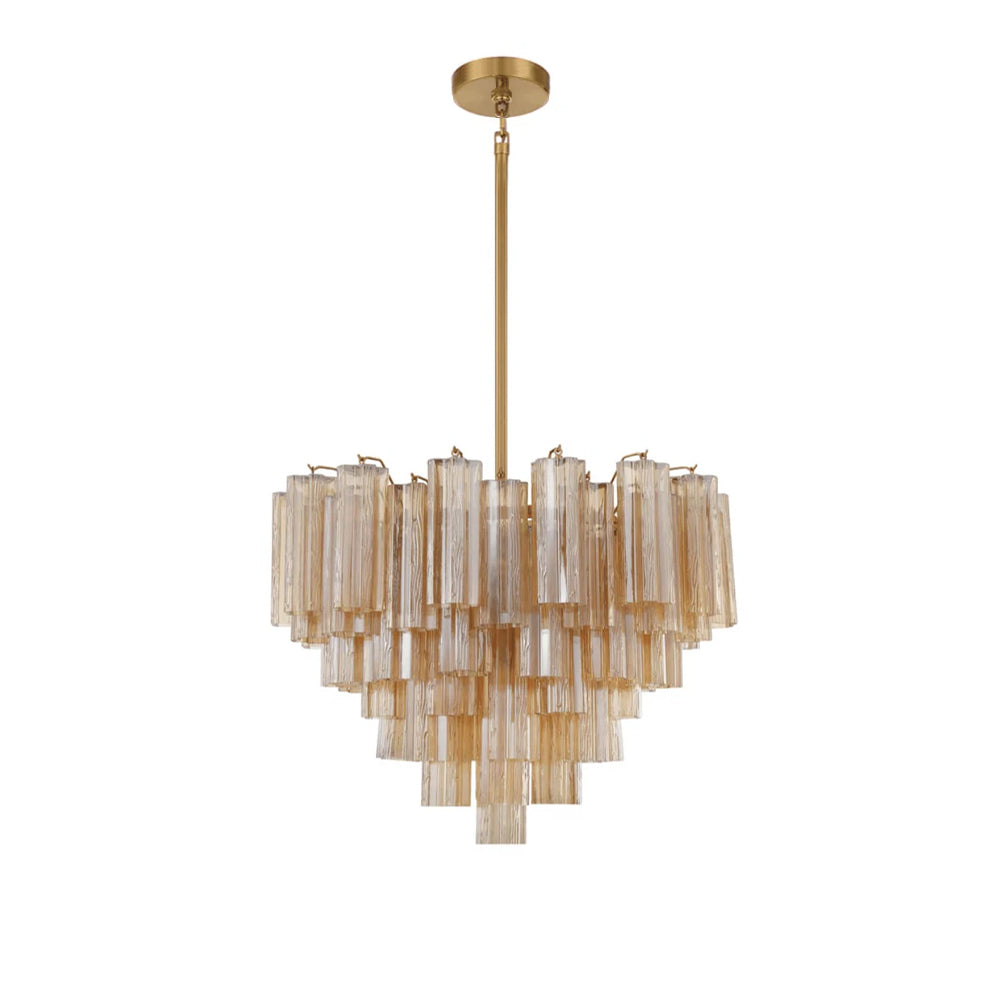 Lustra Lux Lampadario Moderno in Vetro di Murano