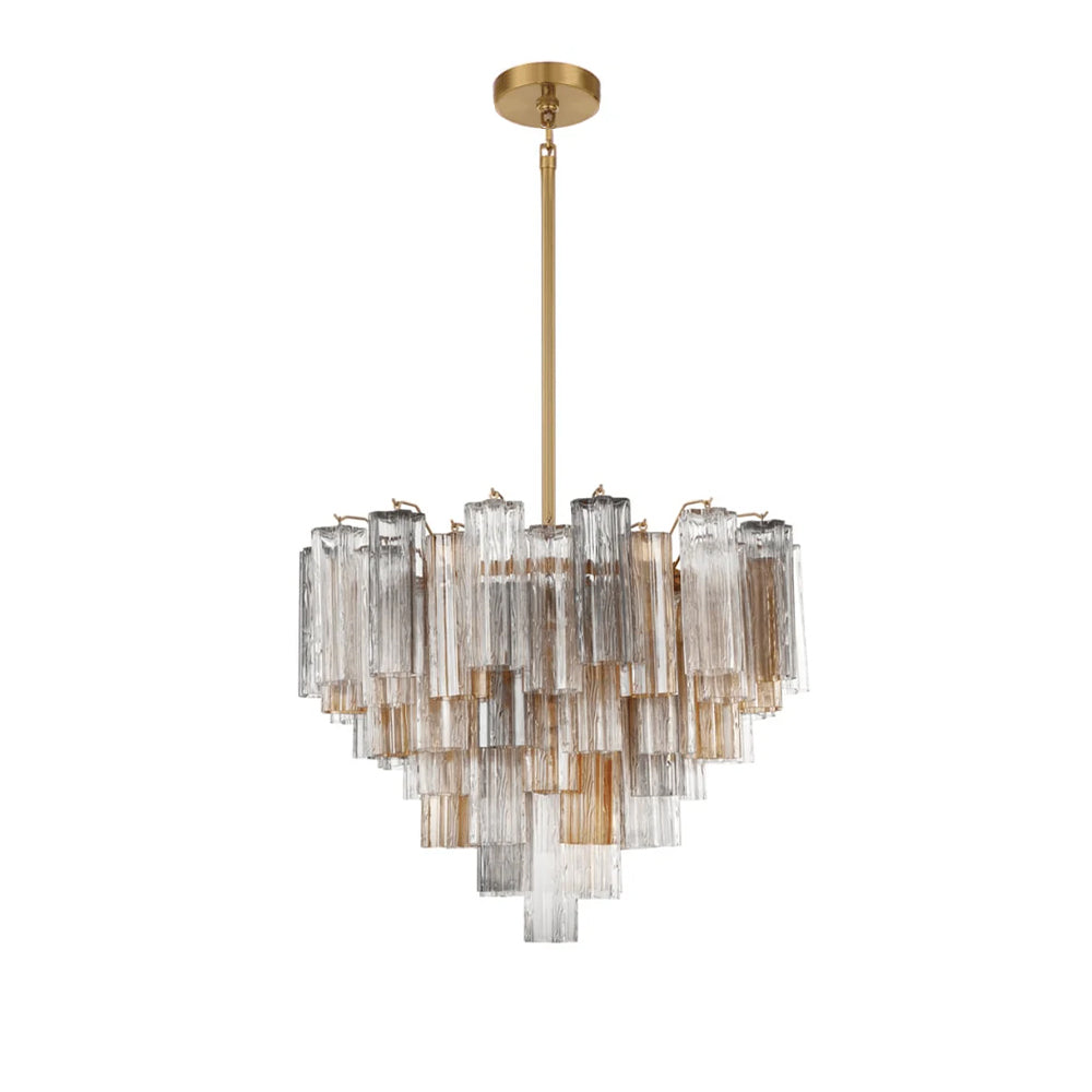 Lustra Lux Lampadario Moderno in Vetro di Murano