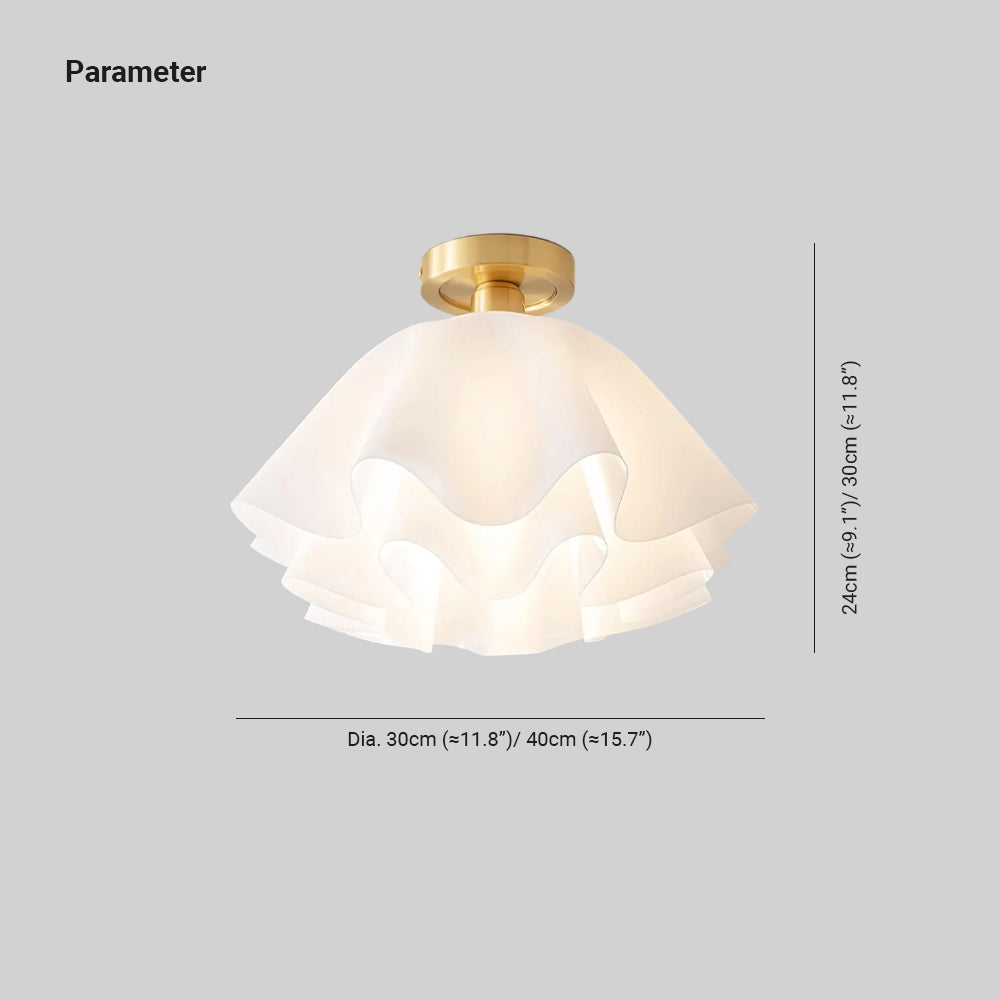 Valentina Lampada da Soffitto a Forma di Fiore