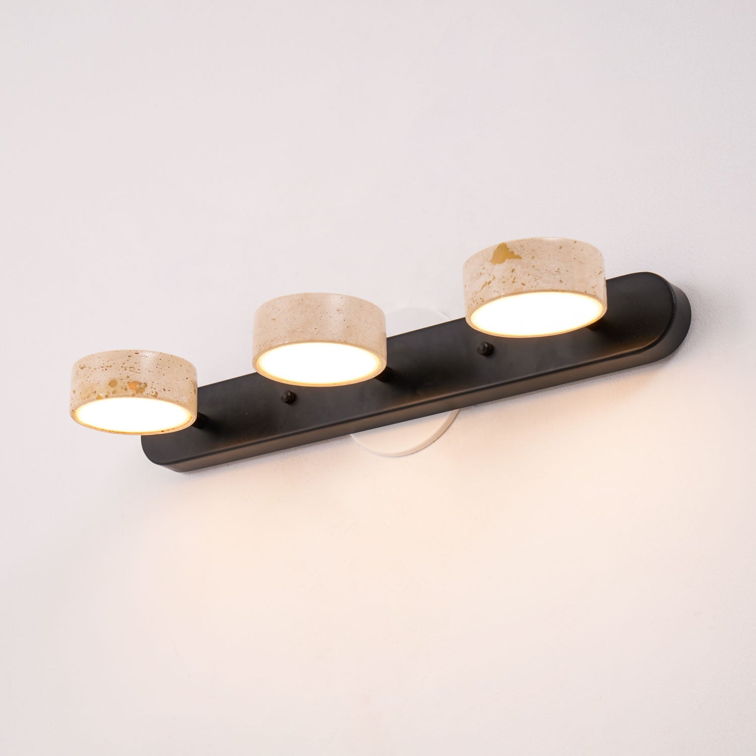 Orshaa Linear Travertine Vanity Light - Neutralighting
