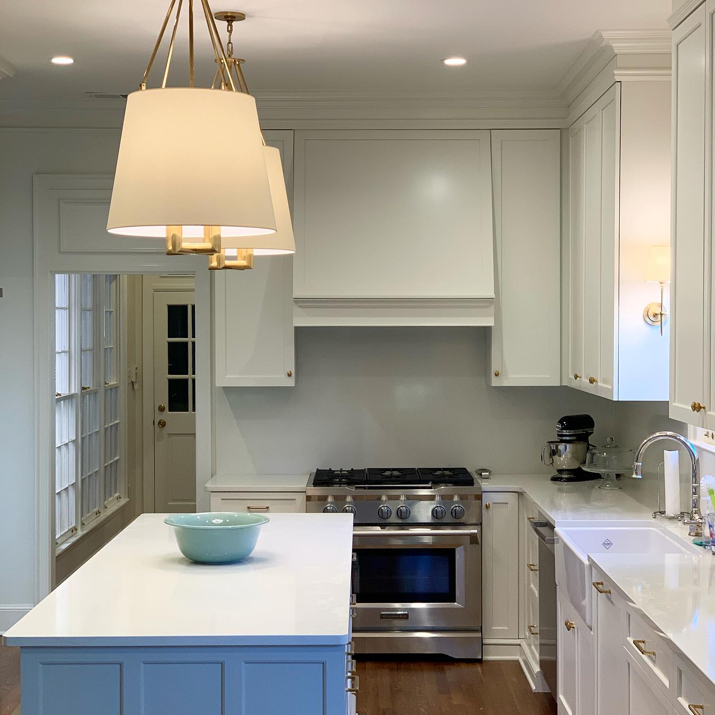 Loom Vintage Industrial Brass Fabric Pendant Lamp - Lamp Copper