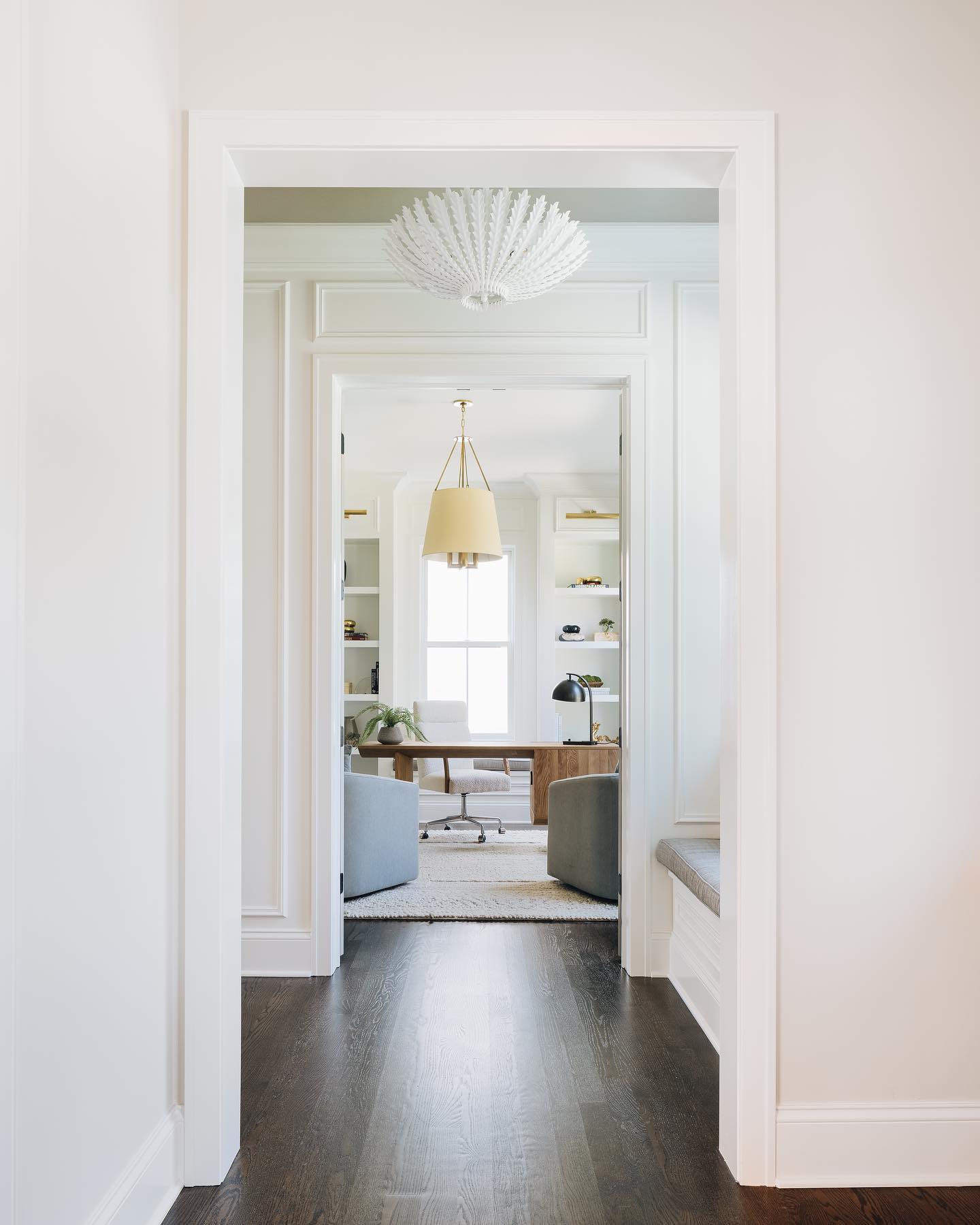 Loom Vintage Industrial Brass Fabric Pendant Lamp - Lamp Copper