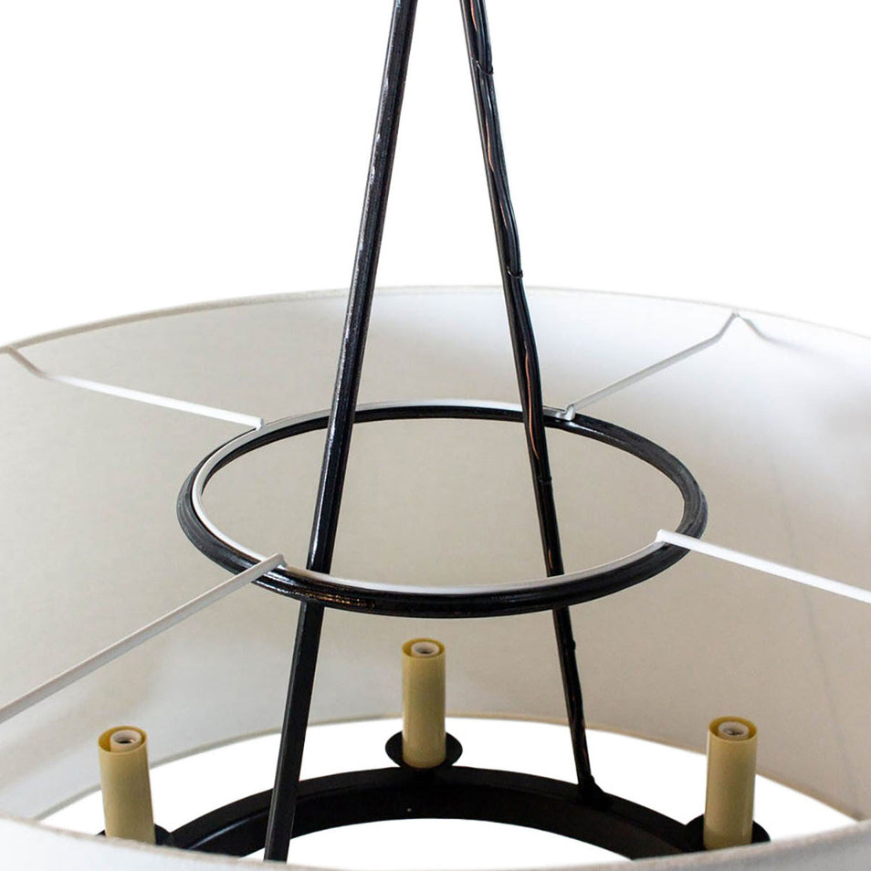 Wink Modern Minimalist Brass Fabric Pendant Lamp - Lamp Copper