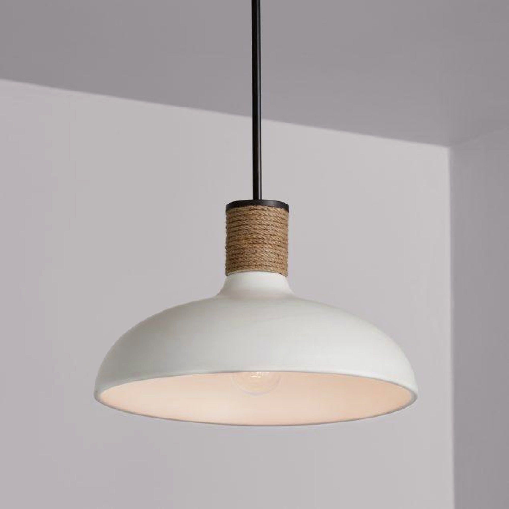 Tweak Modern Minimalist Brown Metal Pendant Lamp - Lamp Copper