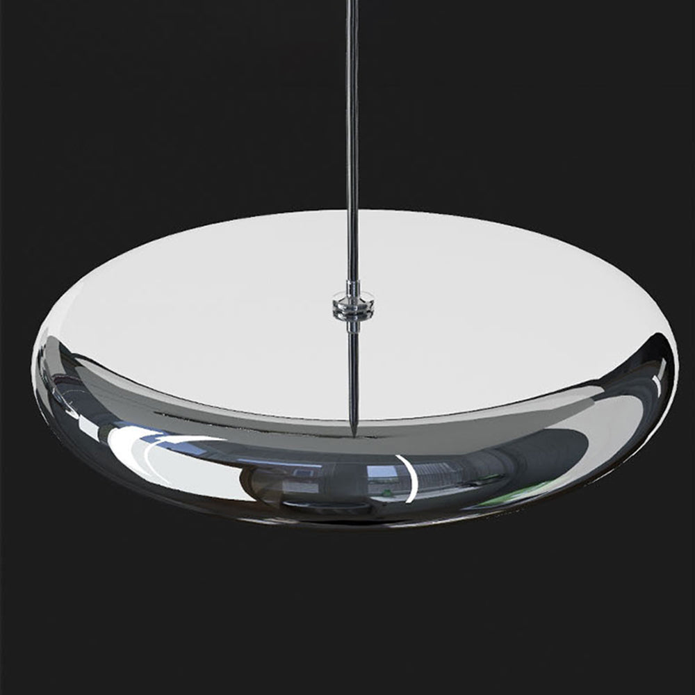 Arisha Minimalista LED Lampade a Sospensione Metallo Argento/Oro/Rosa Circolare Soggiorno/Camera da Letto/Sala da Pranzo