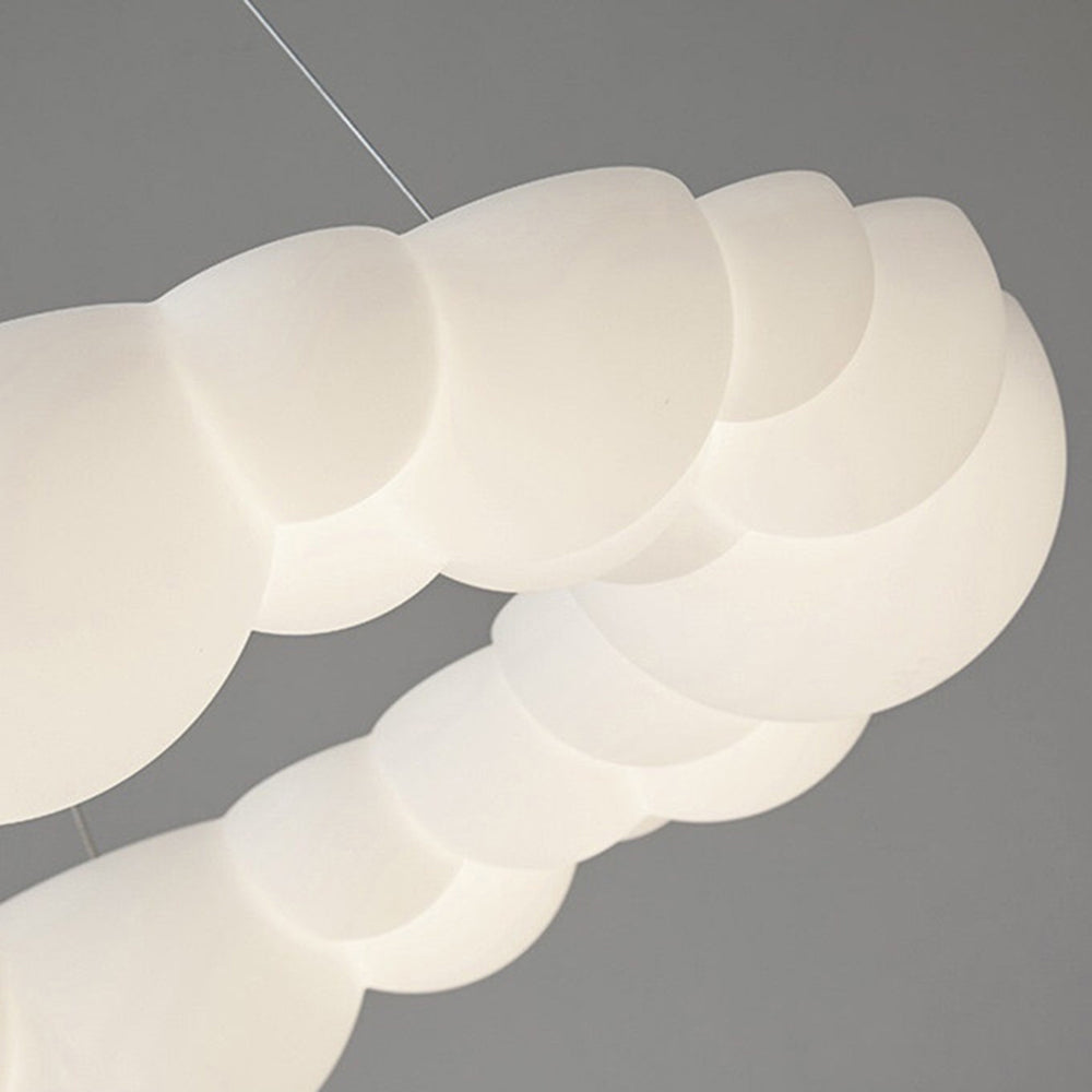 Arisha Moderne LED Plafoniere Telecomando Dimmable Metallo/Acrilico Bianco Soggiorno
