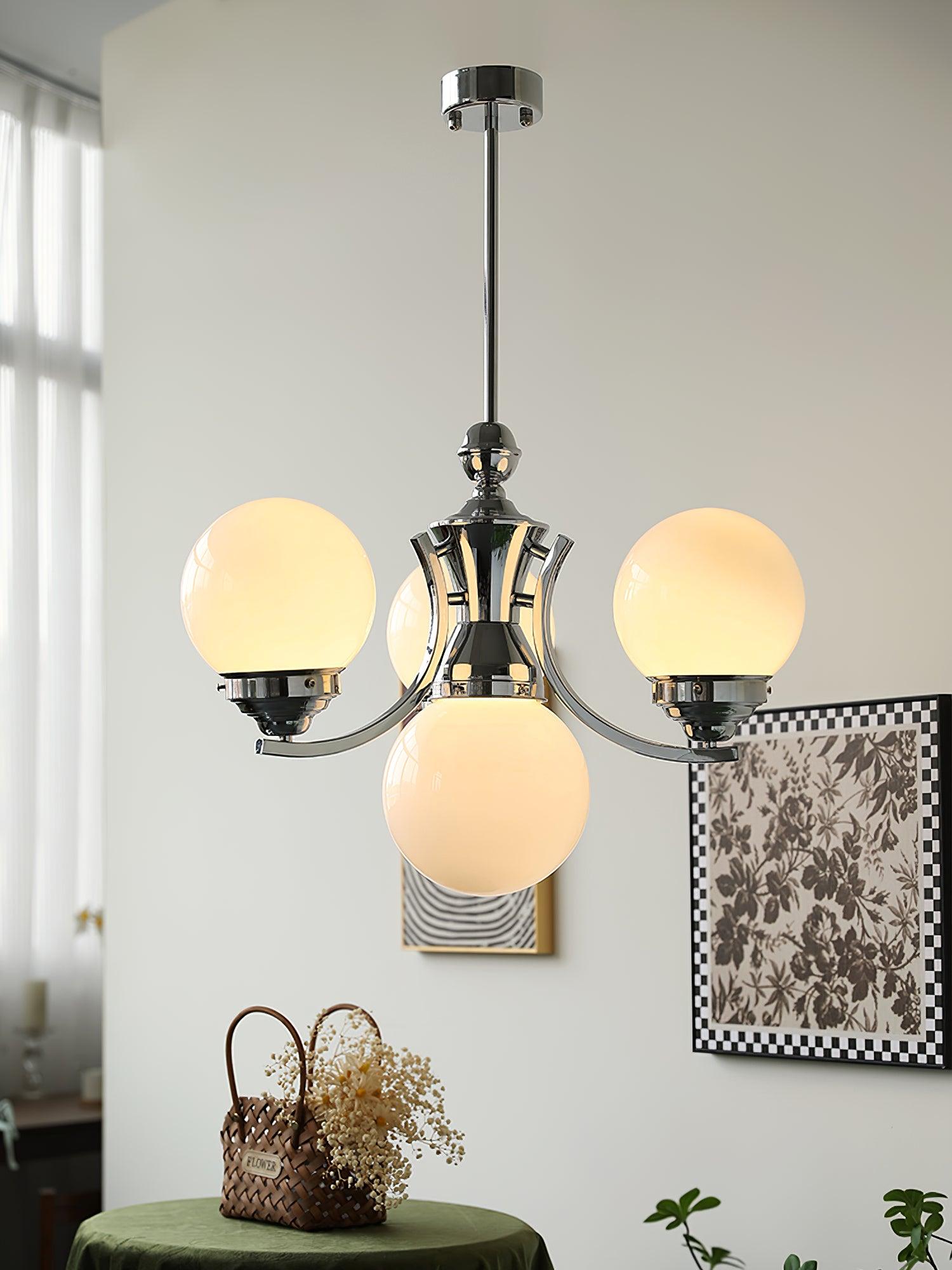 Dewdrop Globe Chandelier - Blowlighting