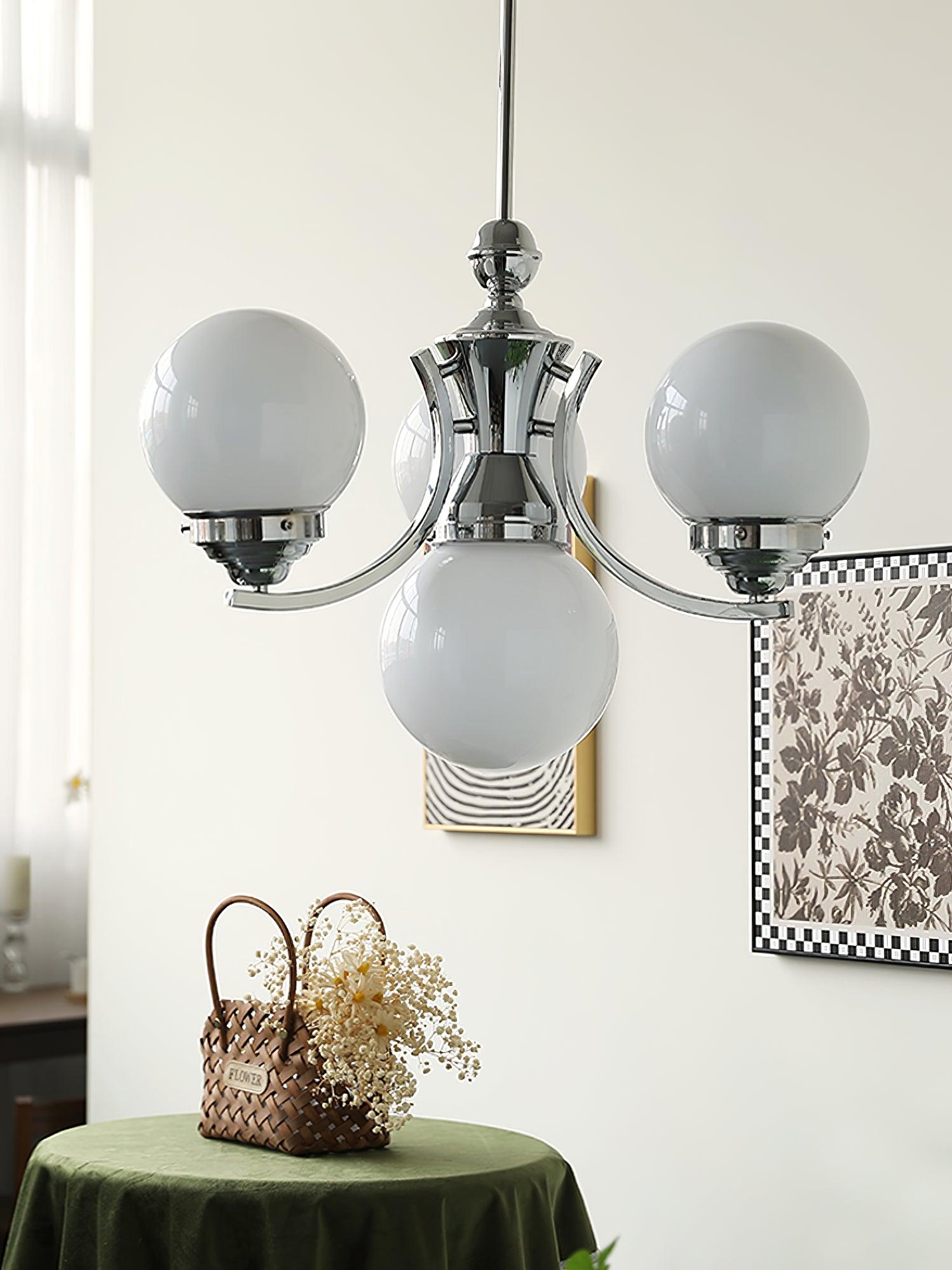 Dewdrop Globe Chandelier - Blowlighting