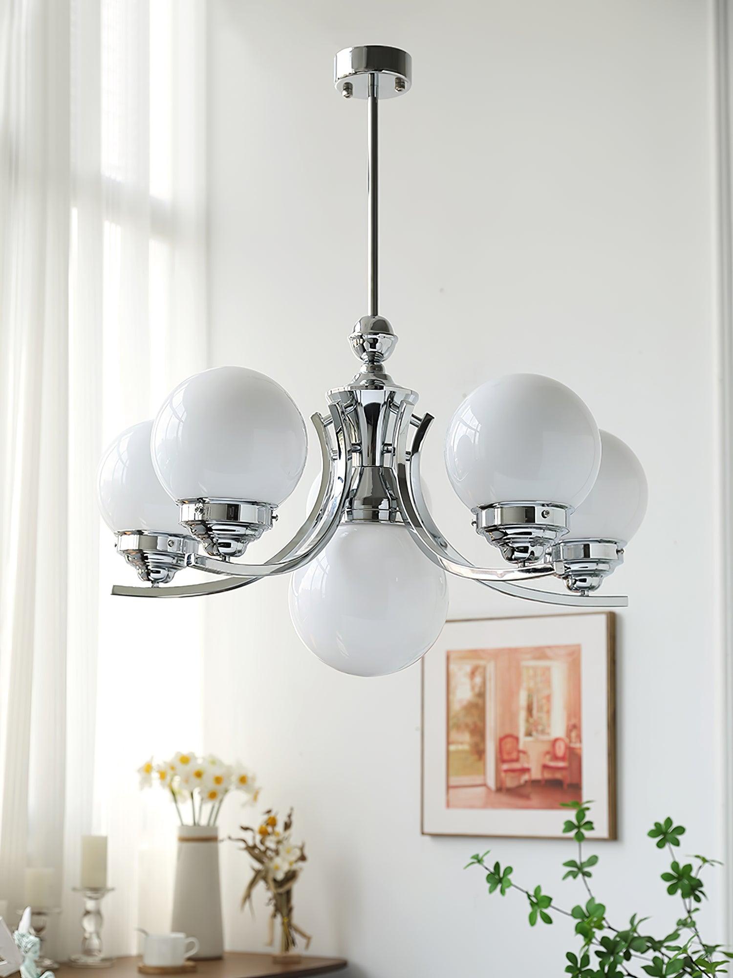 Dewdrop Globe Chandelier - Blowlighting