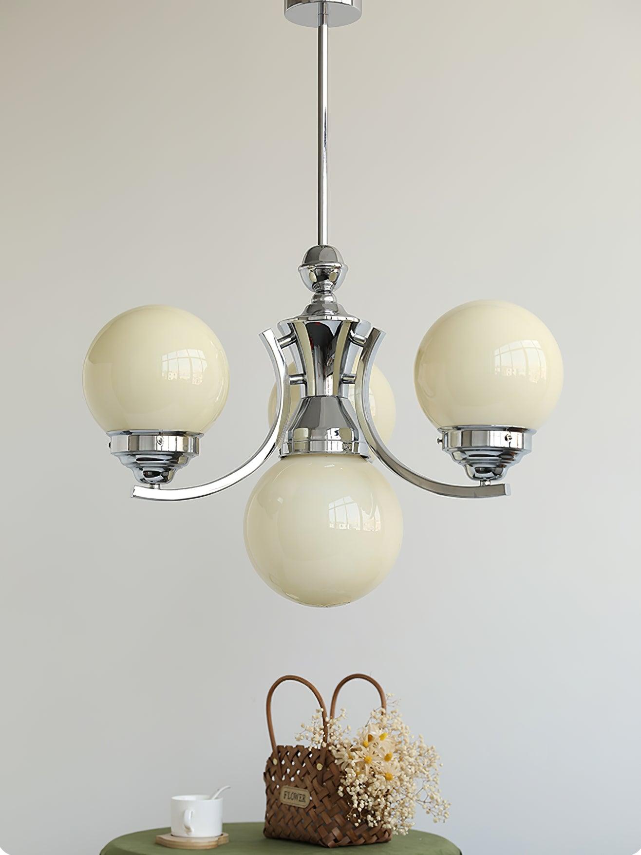 Dewdrop Globe Chandelier - Blowlighting