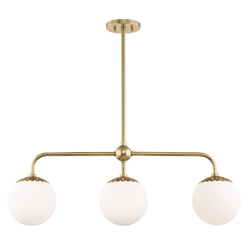 Yare Modern Minimalist Globe Chrome Glass Pendant Lamp - Lamp Copper