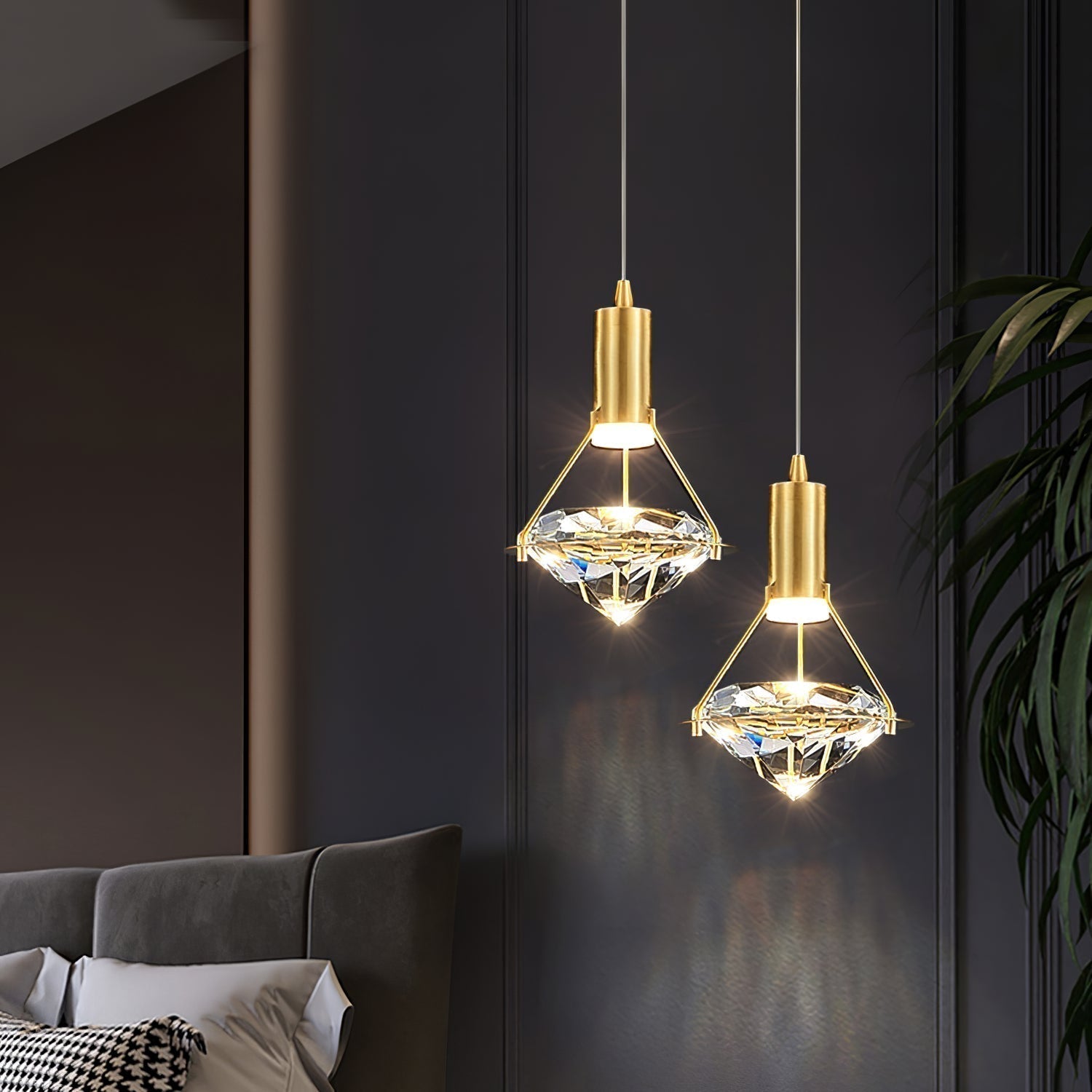 Diamond Pendant Lamp - Blowlighting