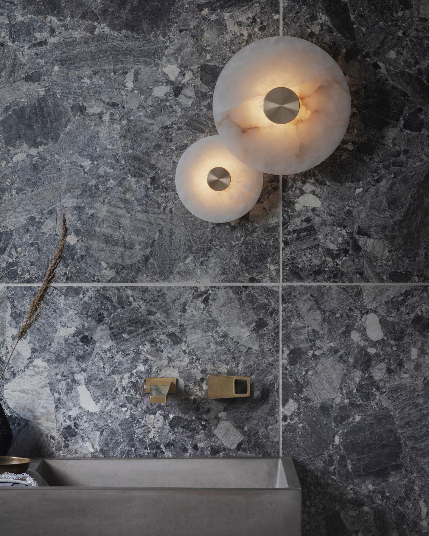 Selina Minimalist Alabaster Ceiling Light - Letslighting